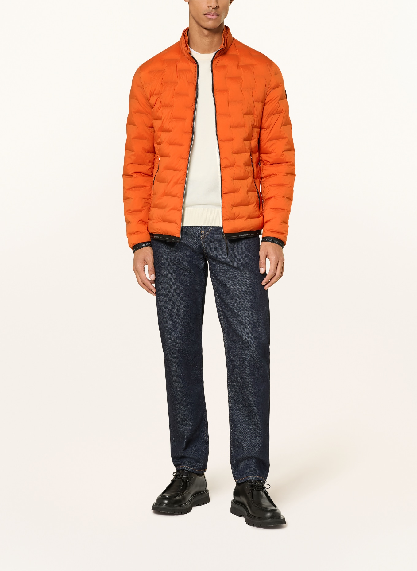 MILESTONE Steppjacke MSHOPPER: ORANGE