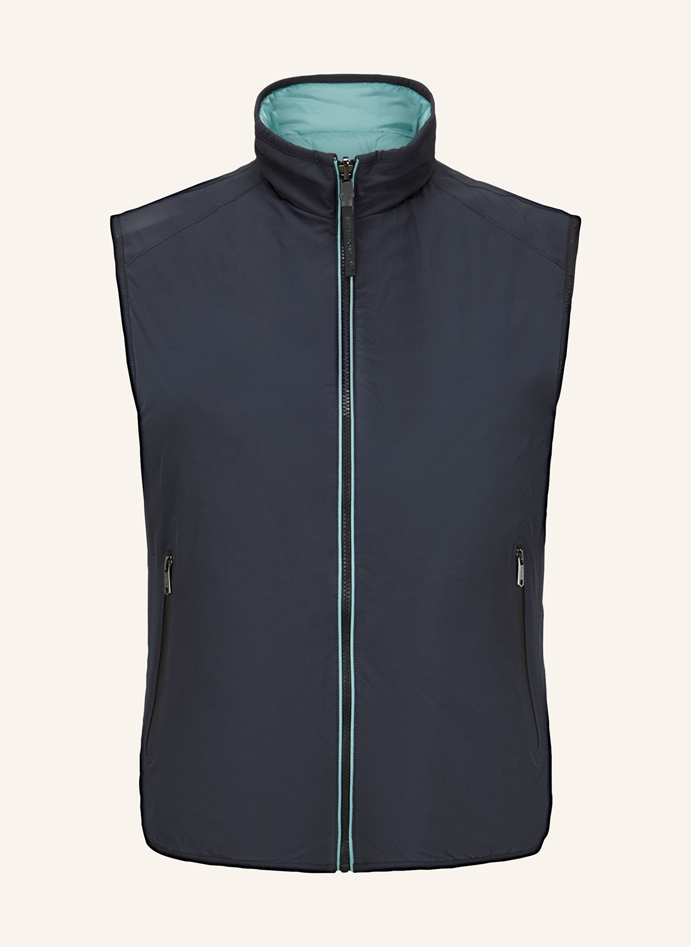 MILESTONE Weste MSSILVANO zum Wenden: DUNKELBLAU