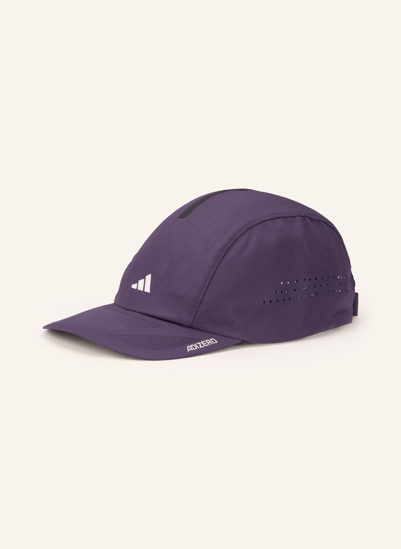 adidas Cap RUNNINGXADIZERO LIGHTWEIGHT CLIMACOOL: DARK PURPLE / WHITE