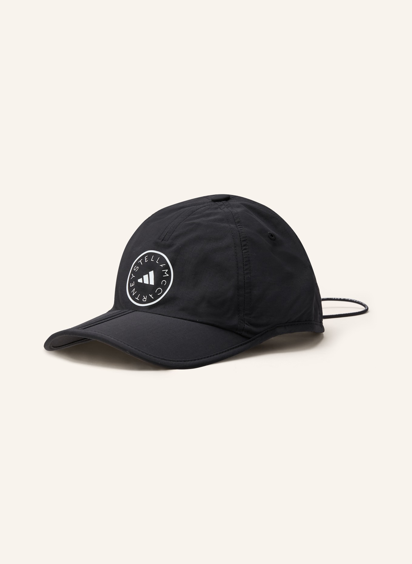 adidas by Stella McCartney Cap: SCHWARZ