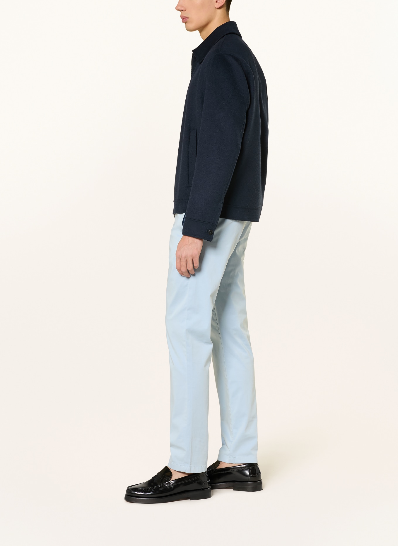 BOGNER Chino RILEY Prime Fit: HELLBLAU