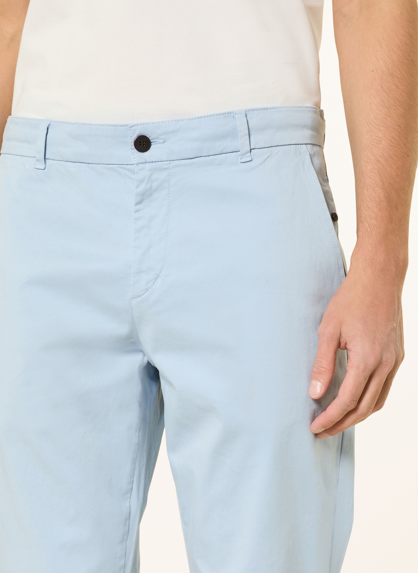 BOGNER Chino RILEY Prime Fit: HELLBLAU