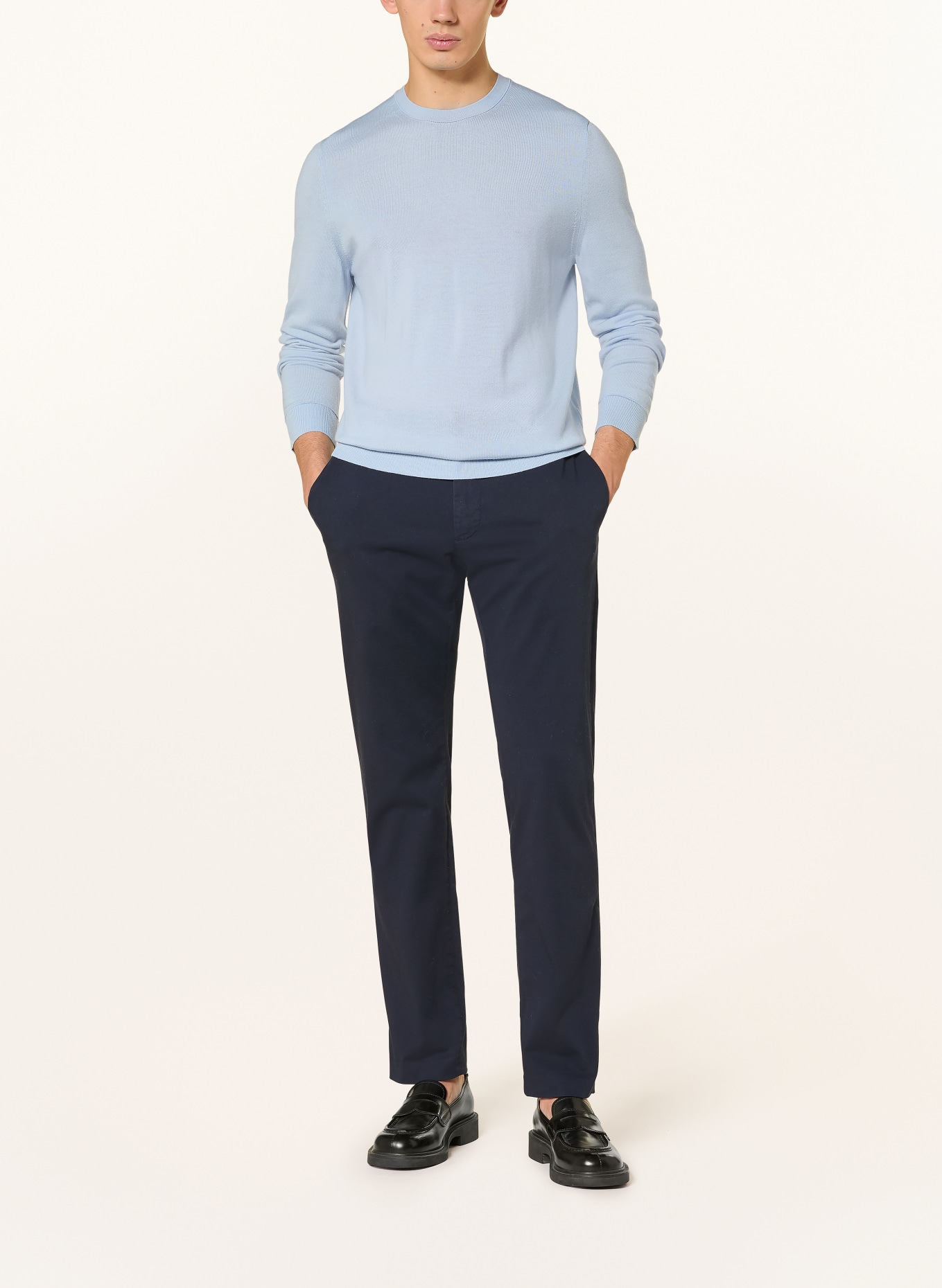 BOGNER Pullover OLE: HELLBLAU