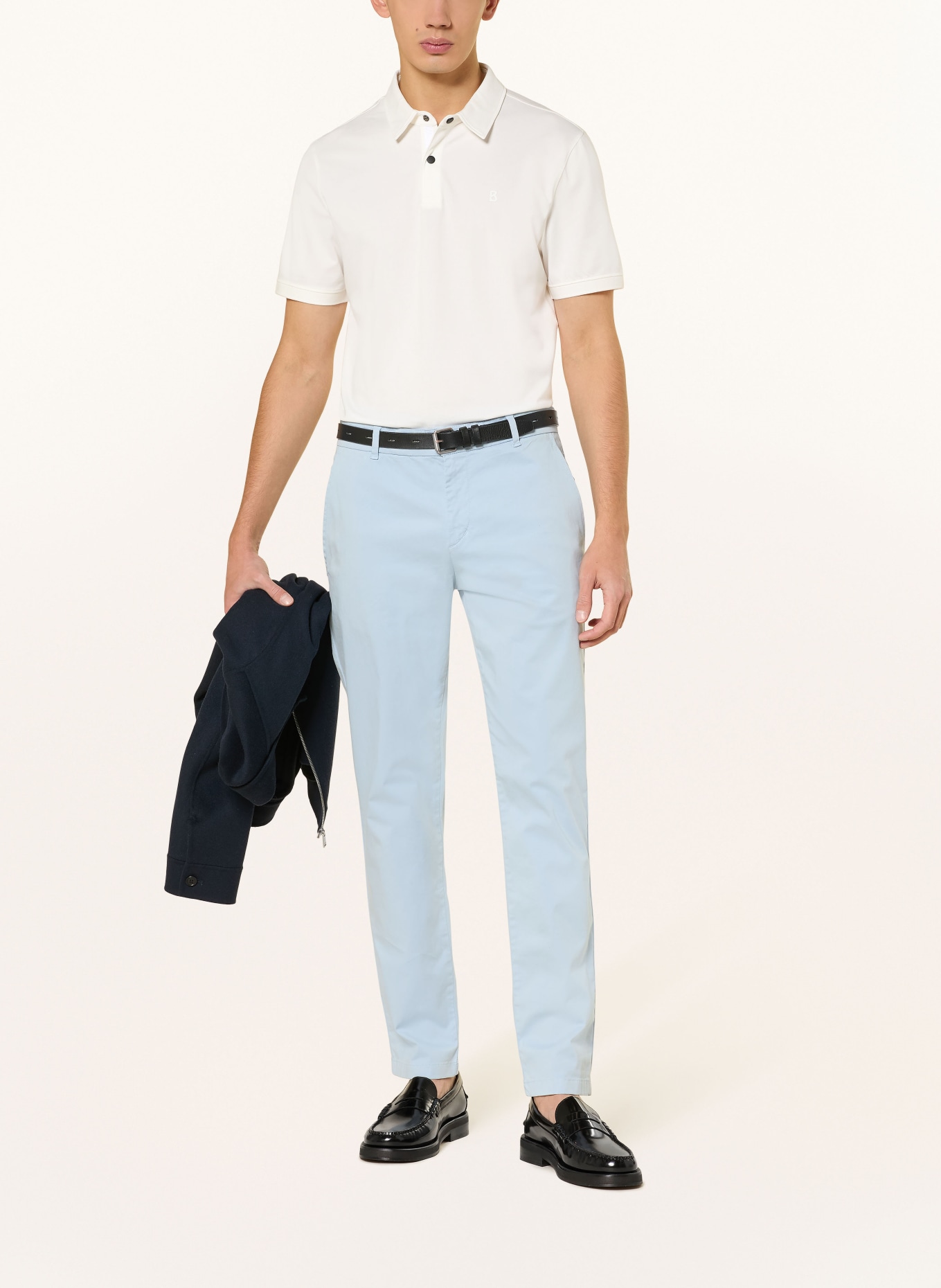 BOGNER Piqué-Poloshirt TIMO Regular Fit: WEISS