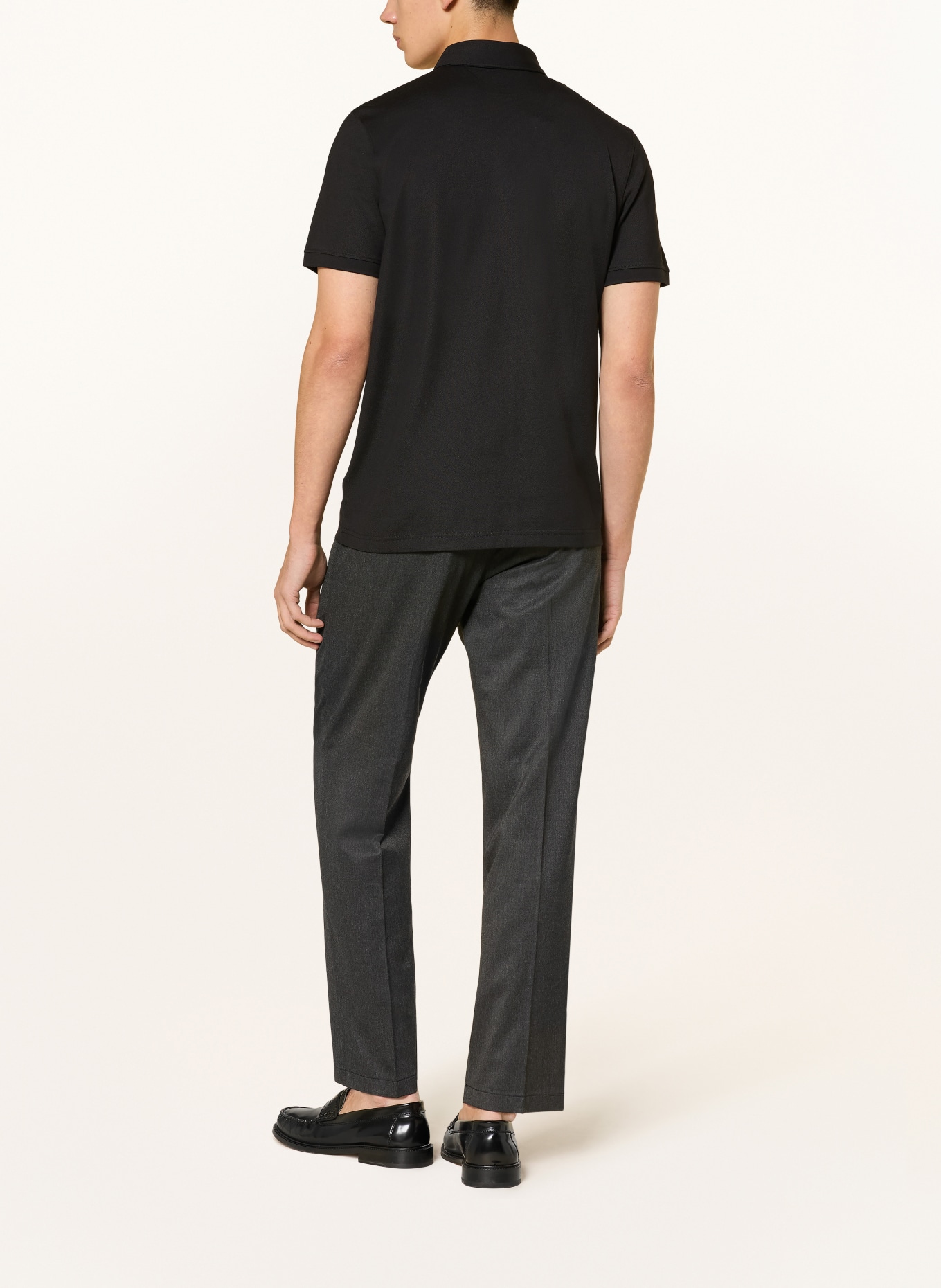 BOGNER Piqué-Poloshirt TIMO Regular Fit: SCHWARZ