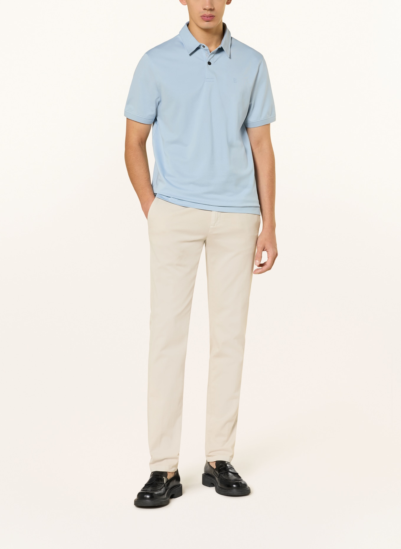 BOGNER Piqué-Poloshirt TIMO Regular Fit: HELLBLAU