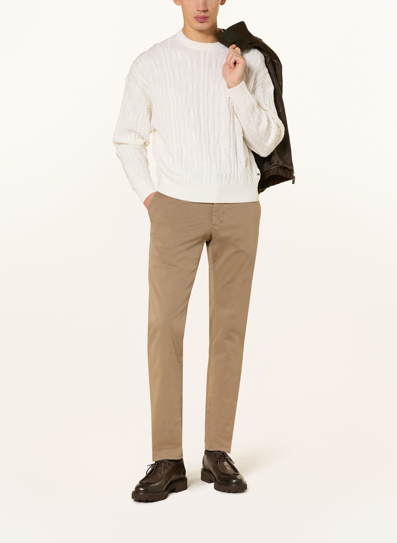 BOGNER KEITH sweater: WHITE