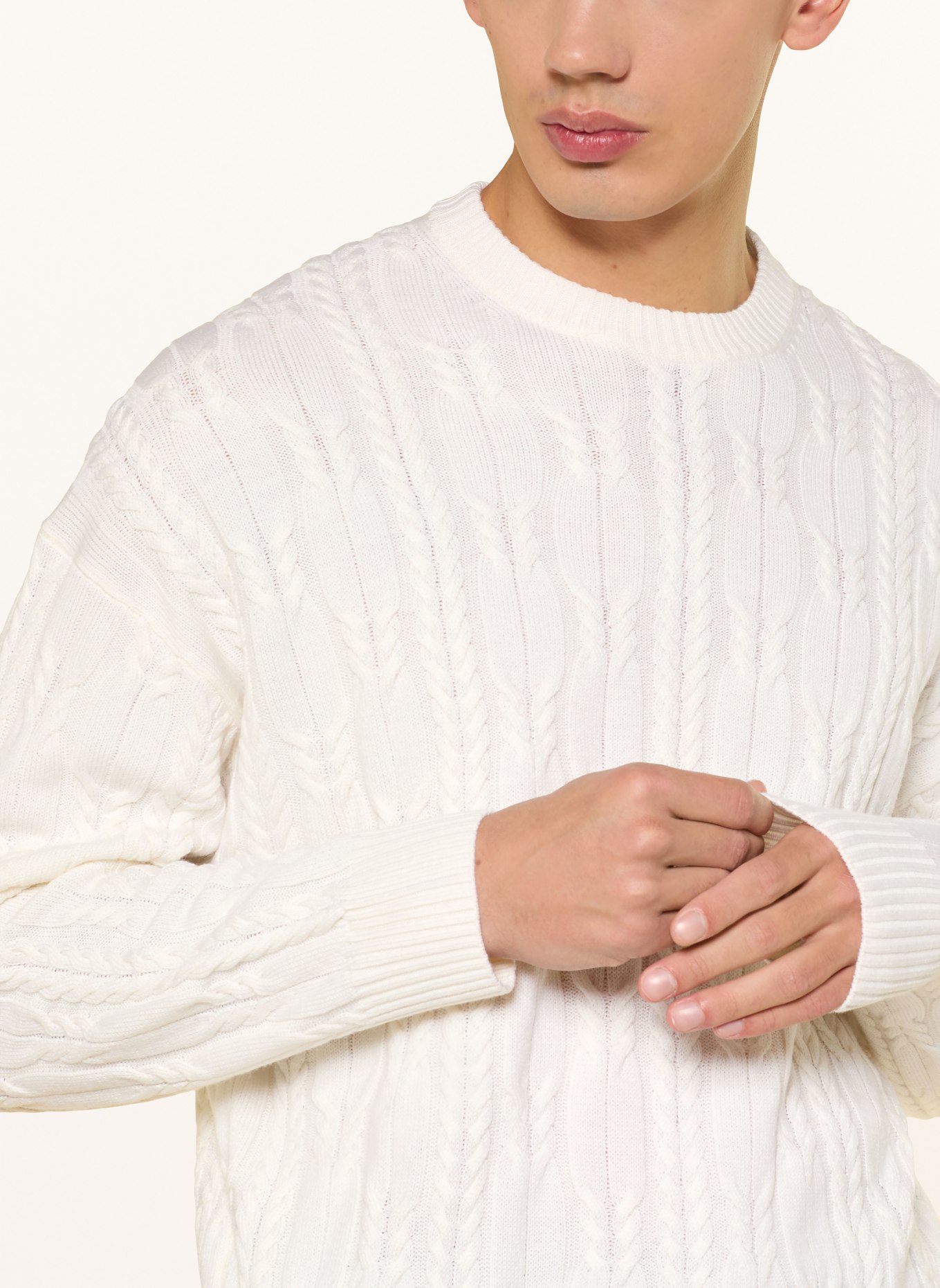 BOGNER KEITH sweater: WHITE