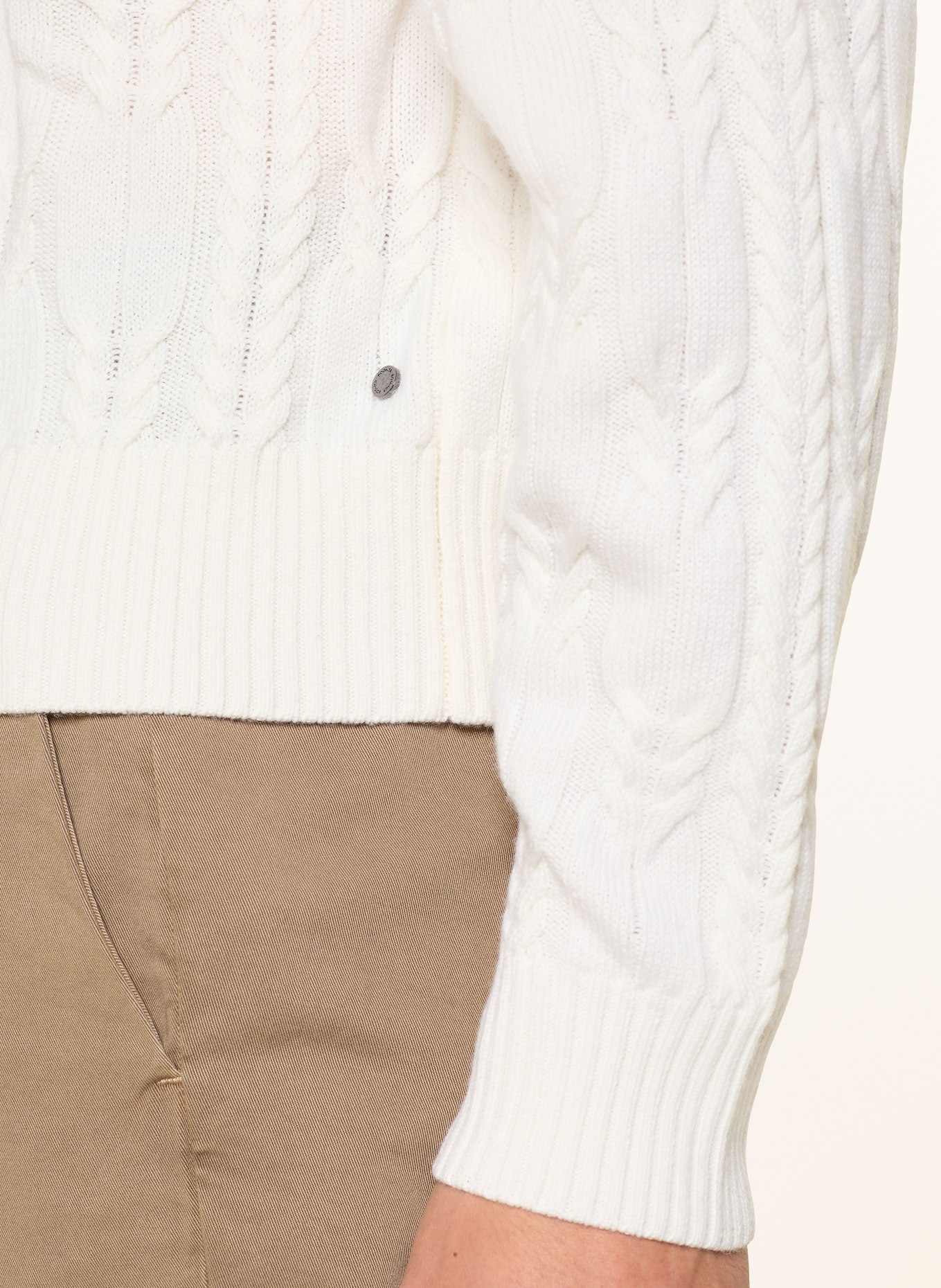 BOGNER KEITH sweater: WHITE