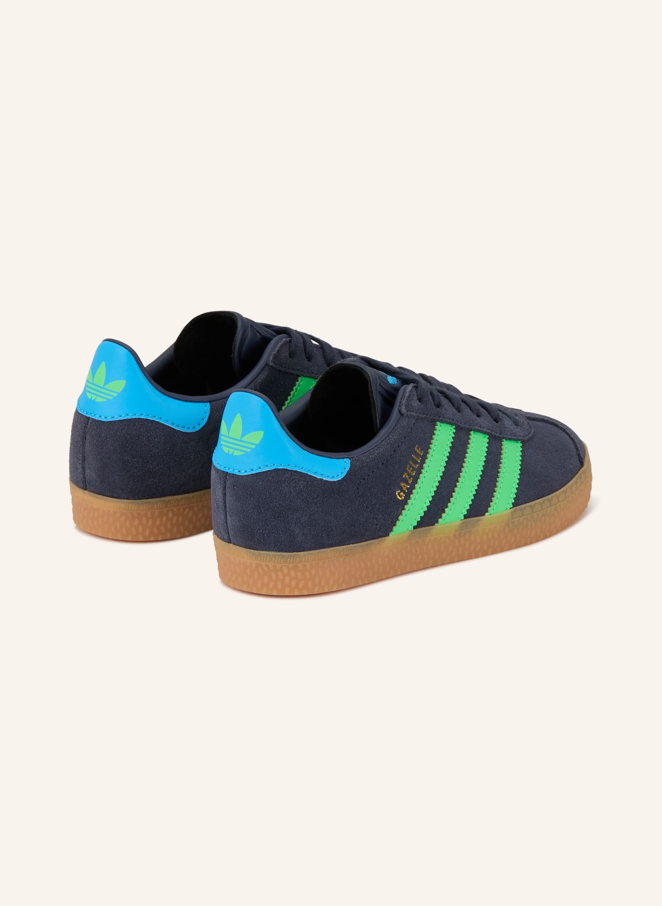adidas Originals Sneaker GAZELLE: DUNKELBLAU / GRÜN