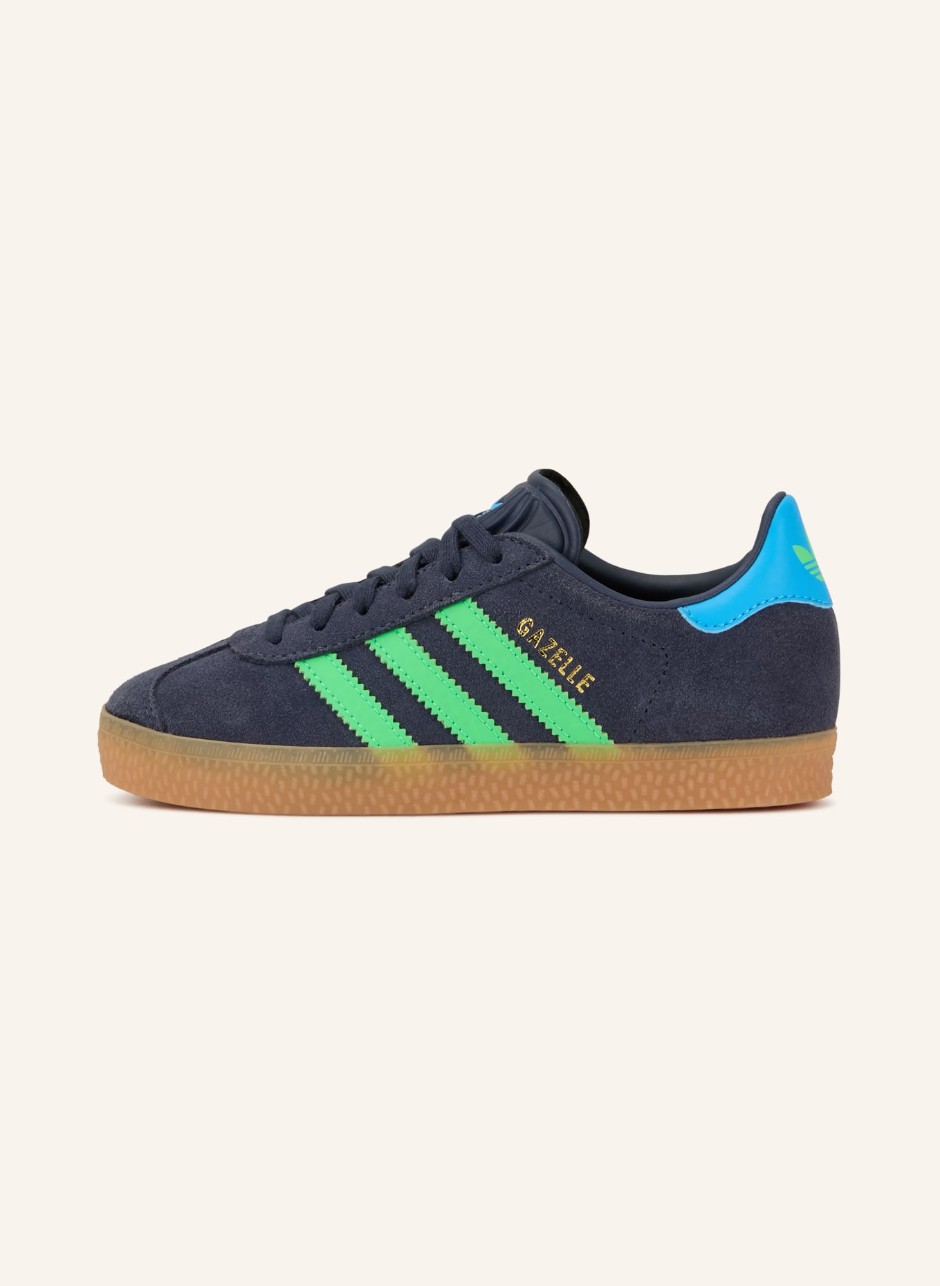 adidas Originals Sneaker GAZELLE: DUNKELBLAU / GRÜN