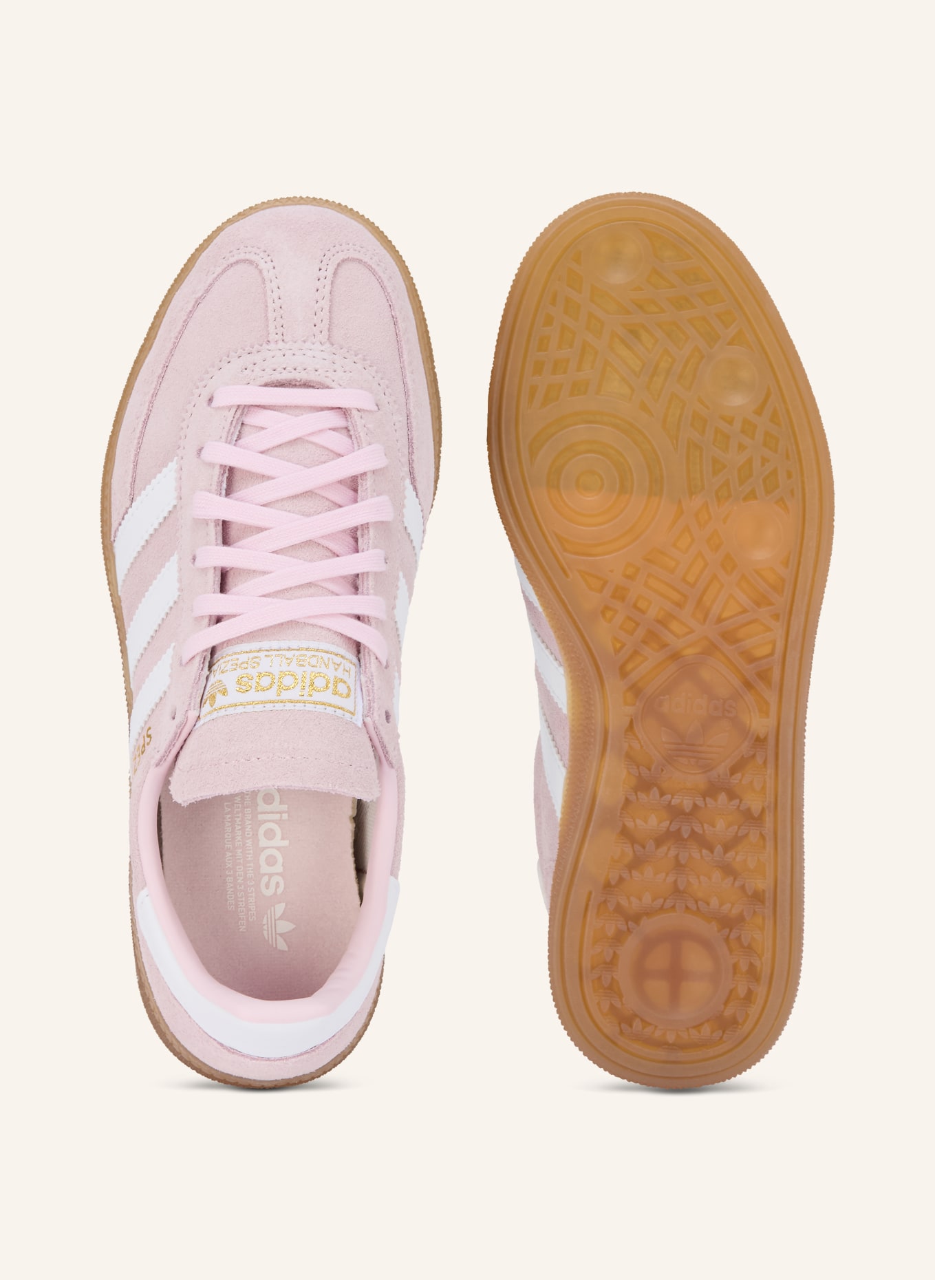 adidas Originals Sneaker HANDBALL SPEZIAL: ROSÉ / WEISS