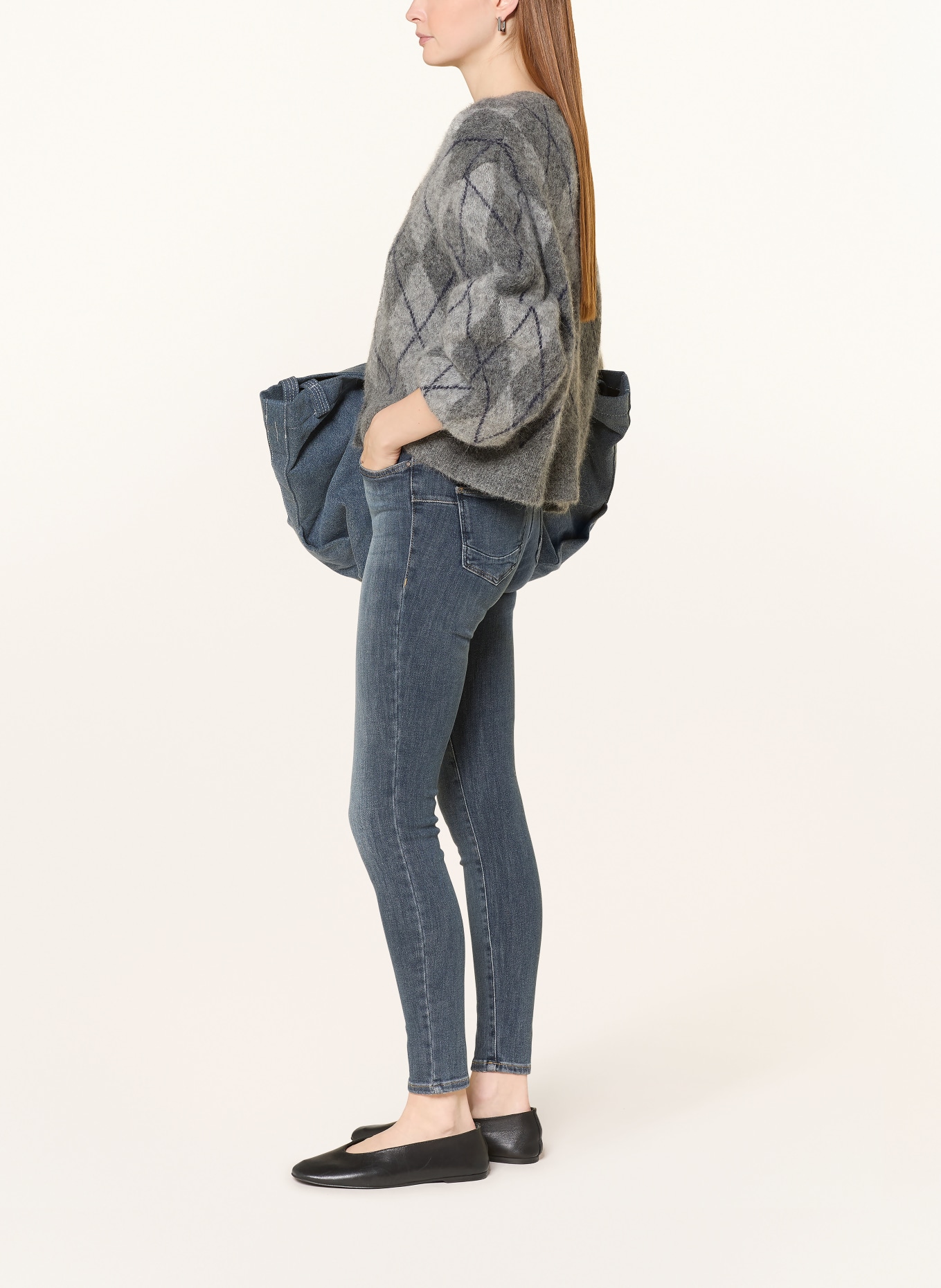 ONLY skinny jeans: Special Blue Grey Denim