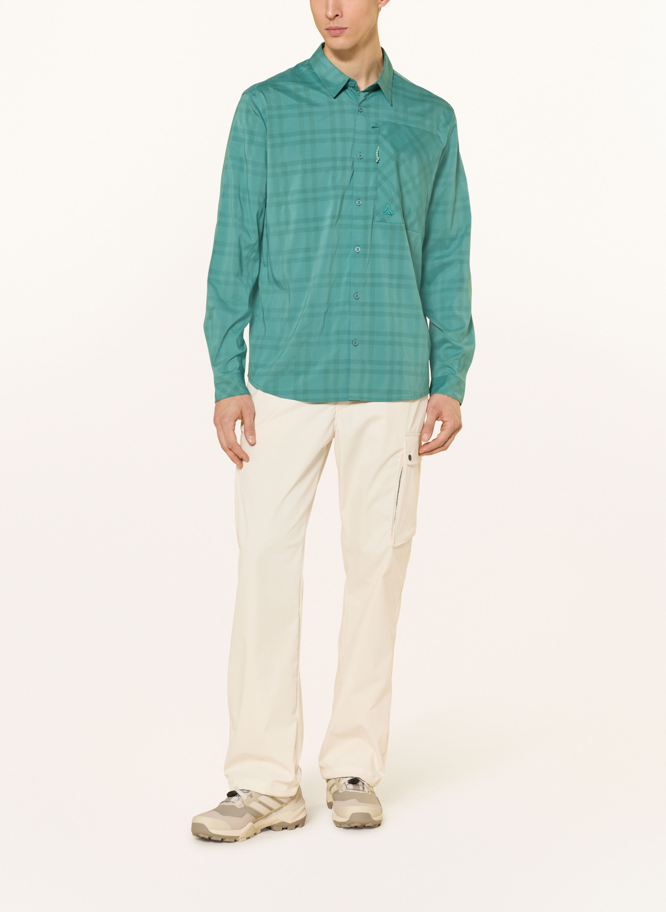 Schöffel Outdoor-Hemd FRARIS: GRÜN / DUNKELGRÜN