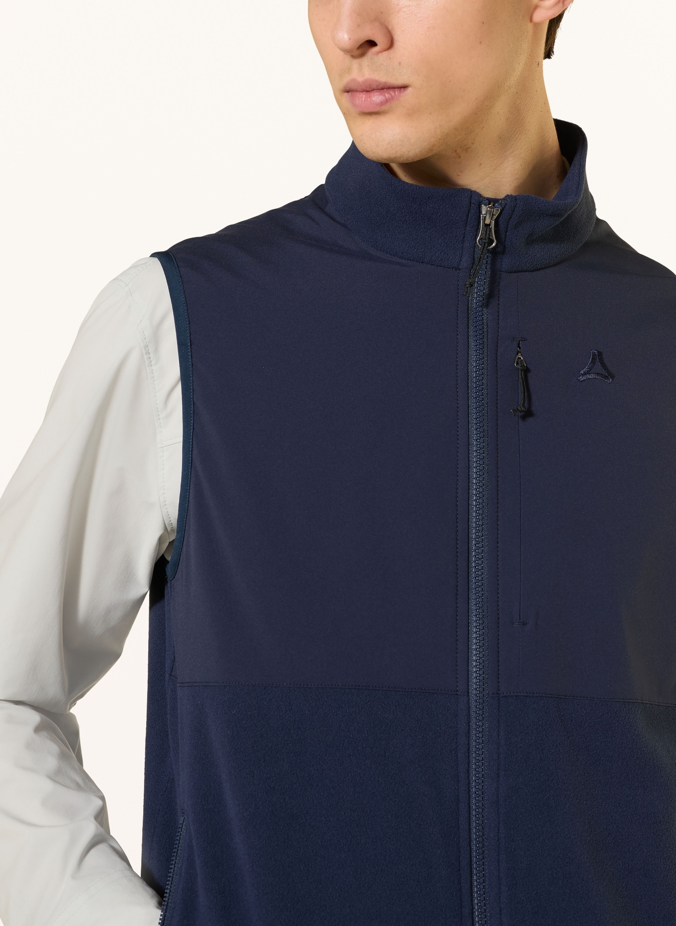 Schöffel Hybrid-Weste ASH: DUNKELBLAU