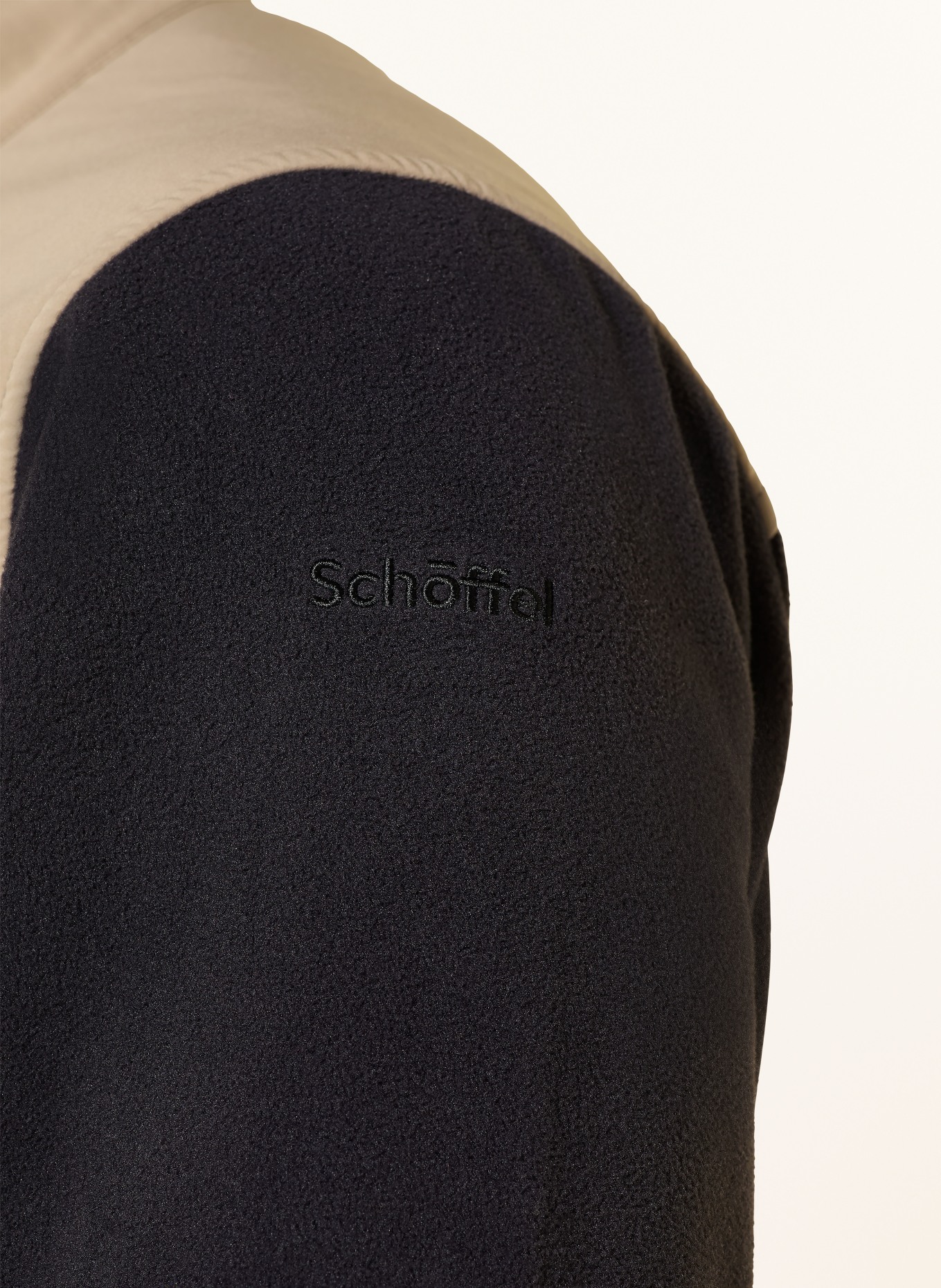 Schöffel Veste polaire hybride MAGHERA: BLEU FONCÉ / BEIGE