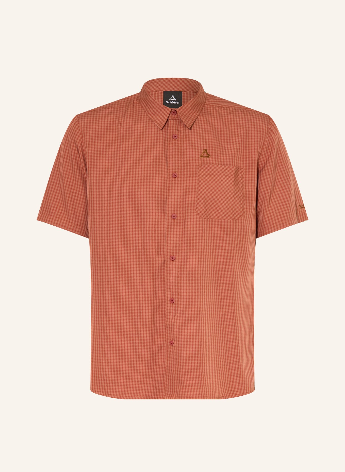 Schöffel Outdoor-Hemd DALFOSS: DUNKELORANGE / ORANGE