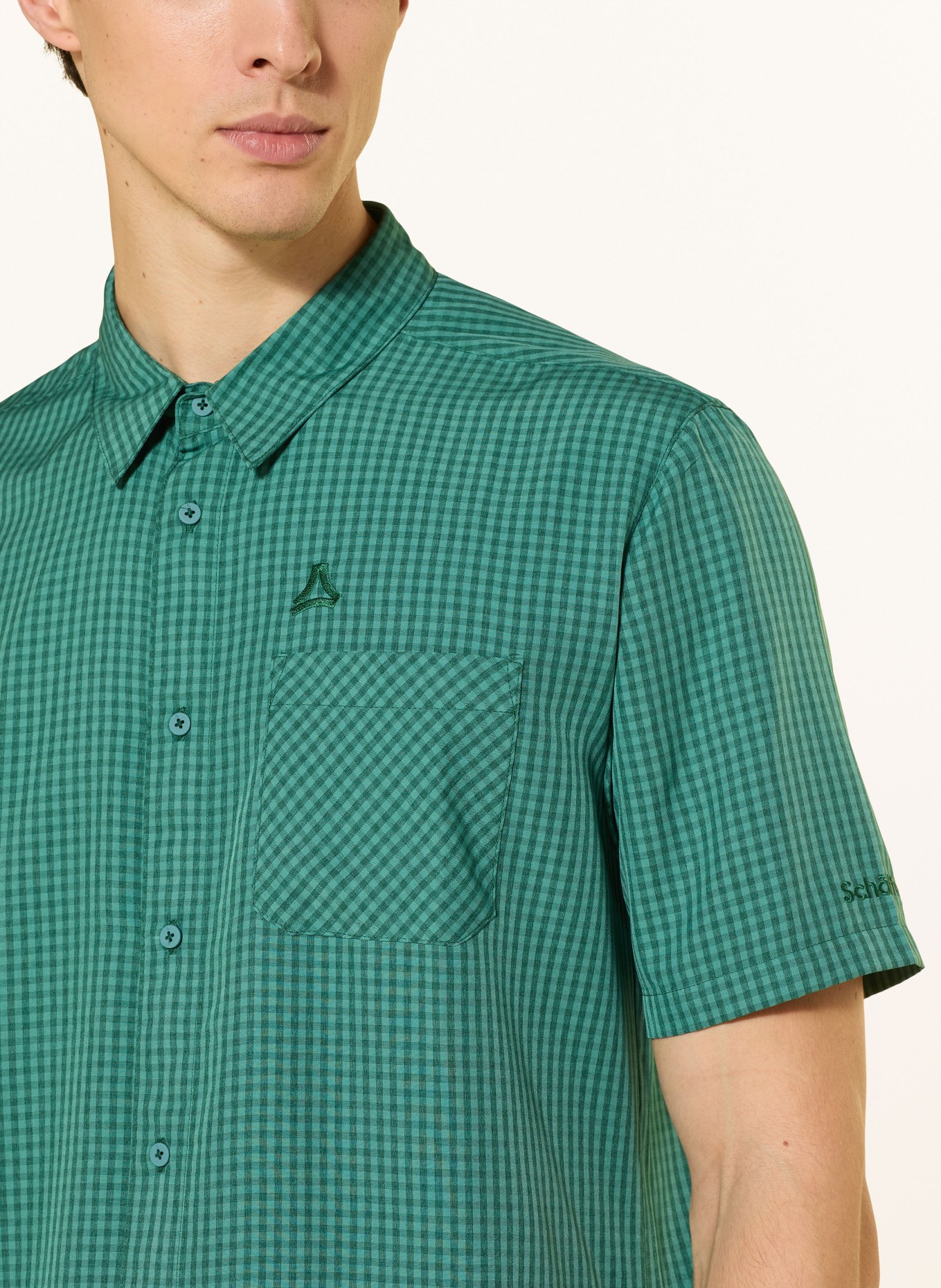 Schöffel DALFOSS outdoor shirt: DARK GREEN / GREEN