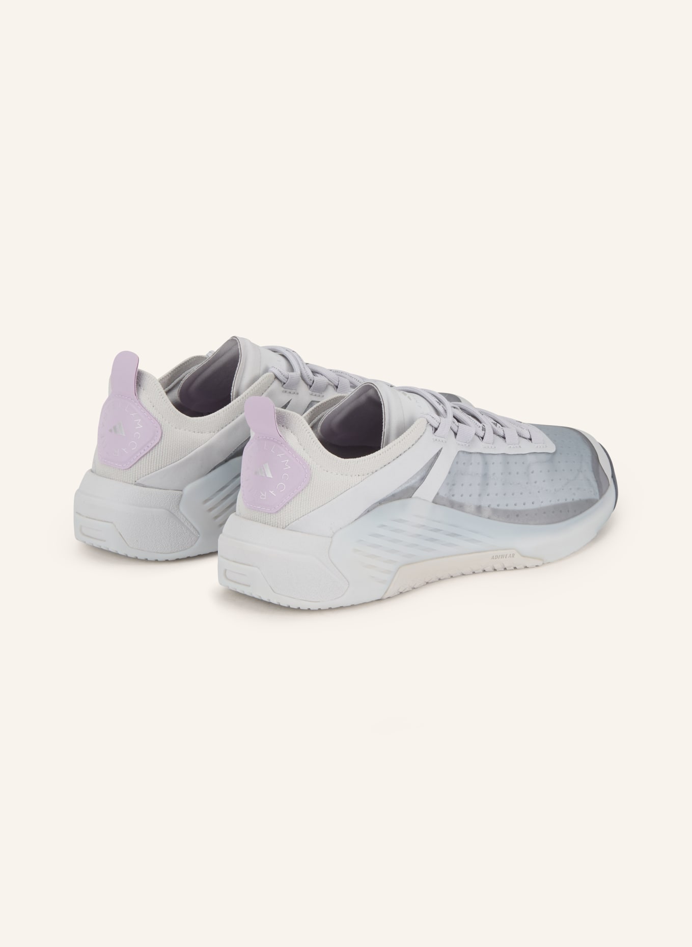 adidas by Stella McCartney Fitnessschuhe ADIDAS BY STELLA MCCARTNEY DROPSET 4: GRAU / HELLLILA