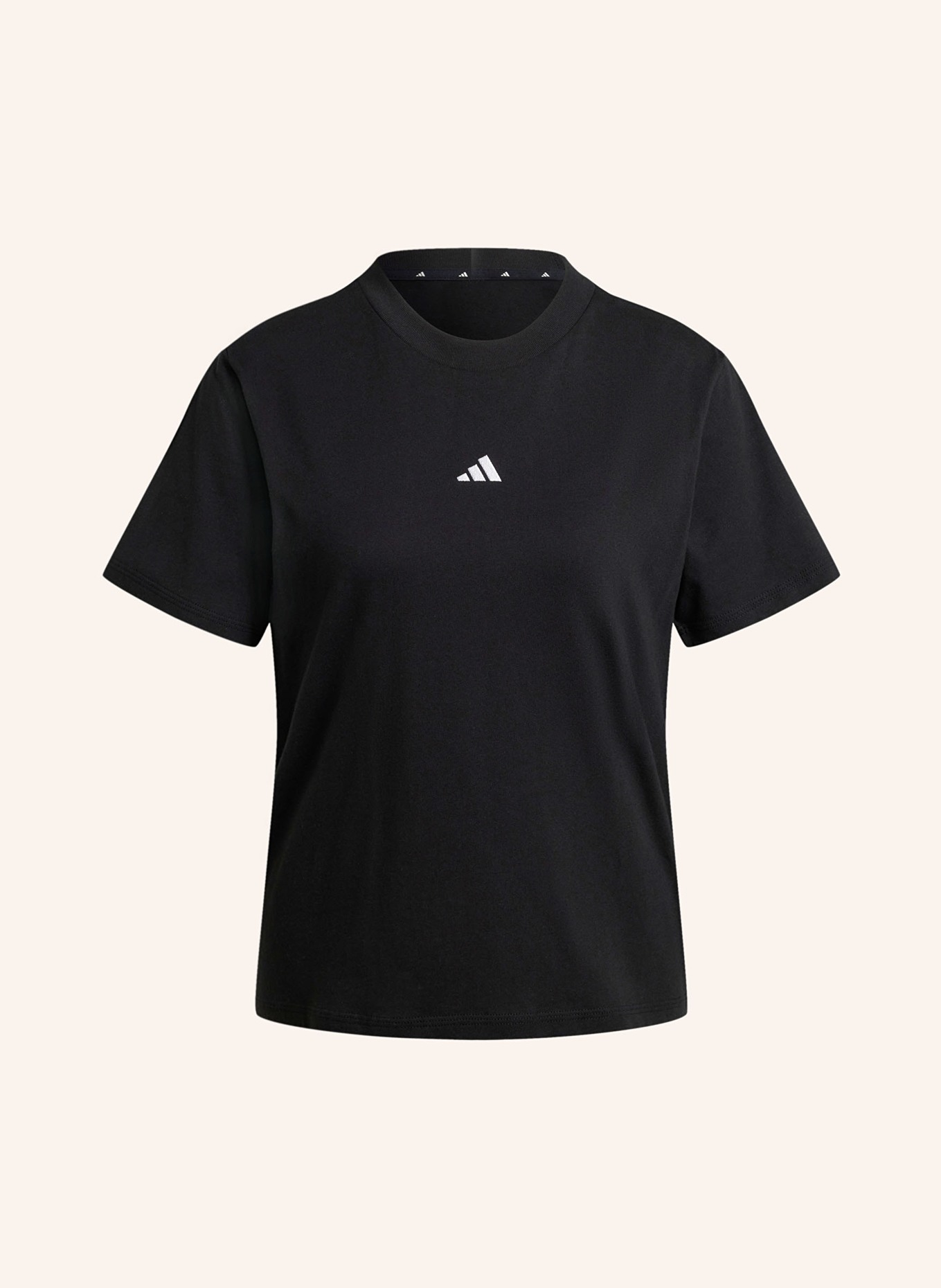 adidas T-Shirt: SCHWARZ / WEISS
