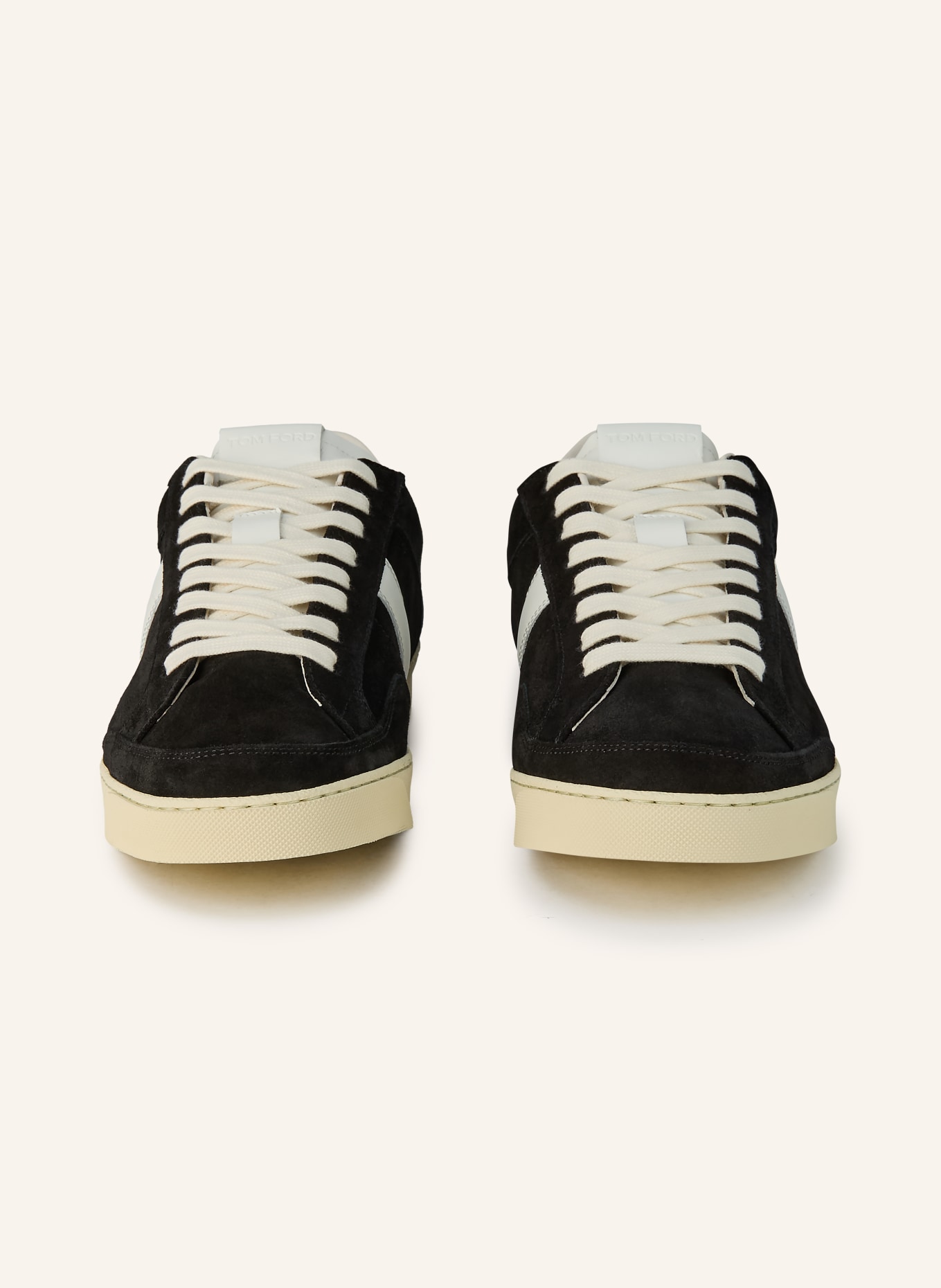 TOM FORD Sneaker: SCHWARZ / WEISS
