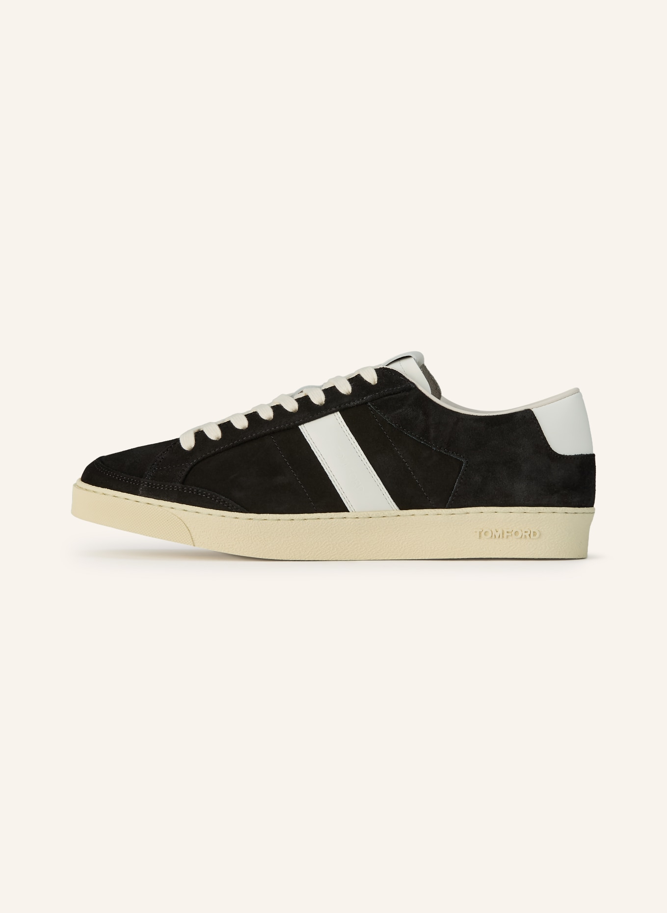 TOM FORD Sneaker: SCHWARZ / WEISS