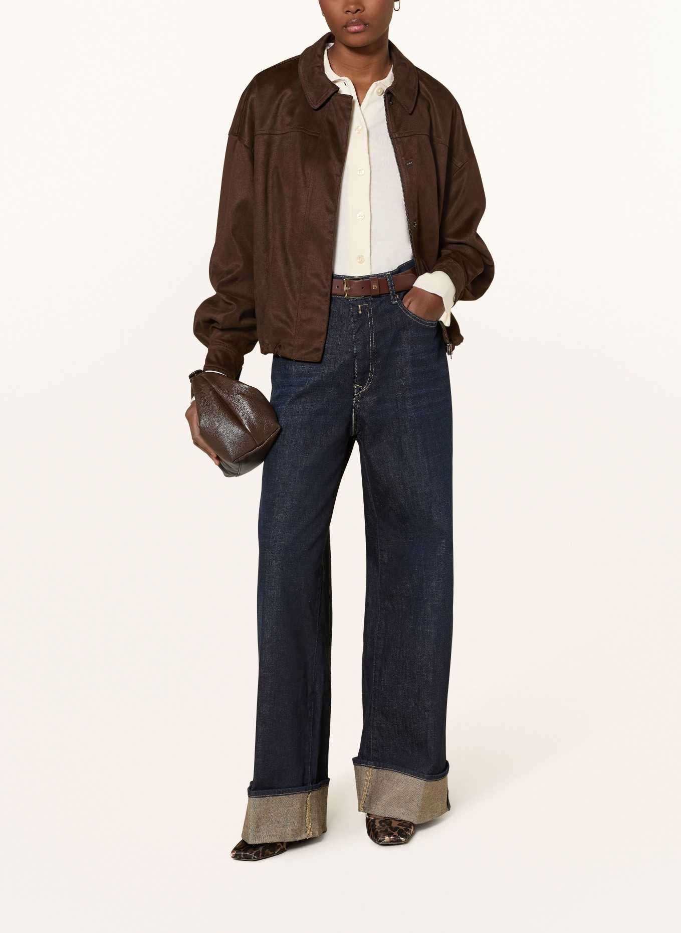 SELECTED Femme cardigan: ECRU