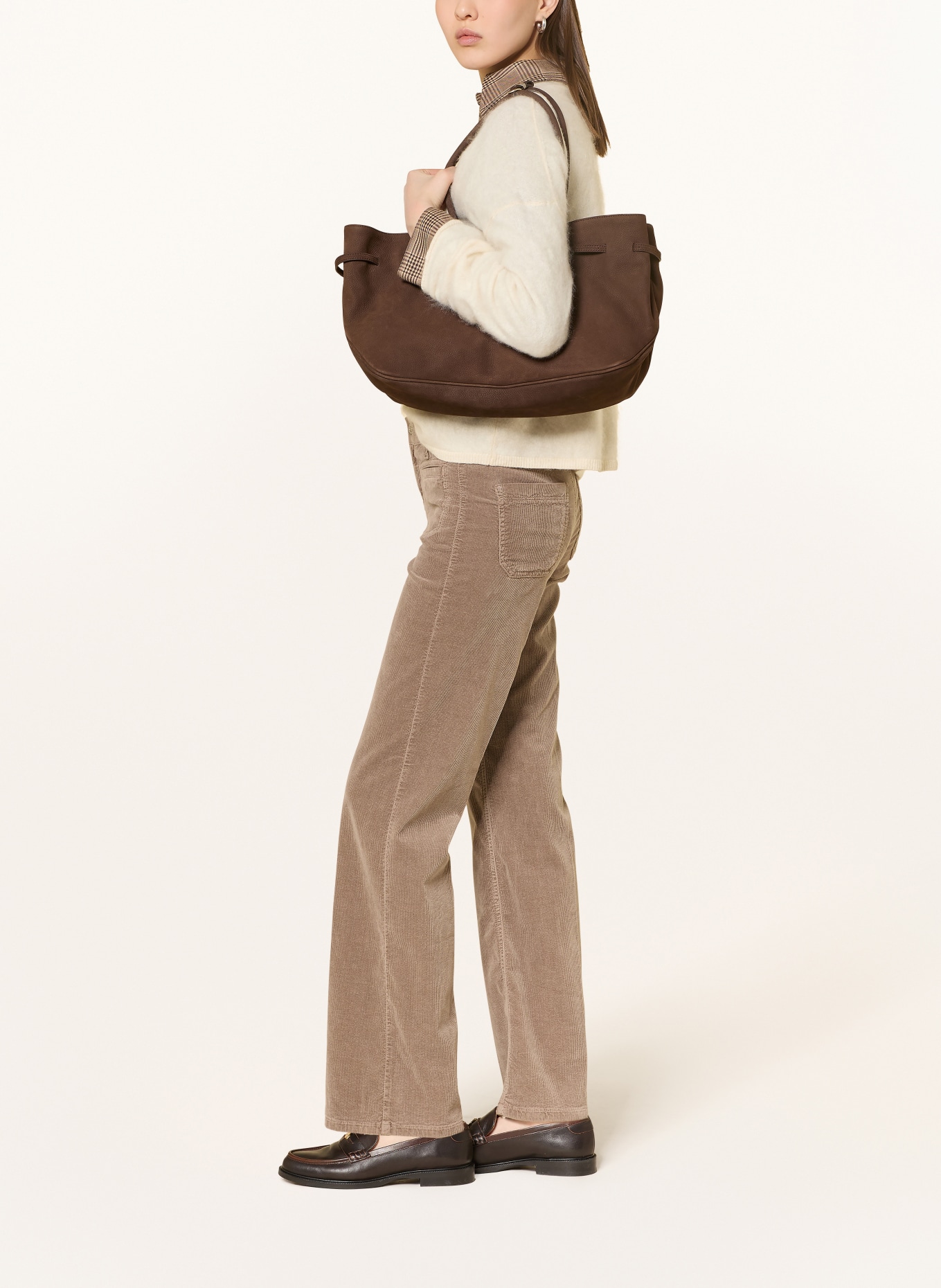 CAMBIO Cordhose TESS: HELLBRAUN