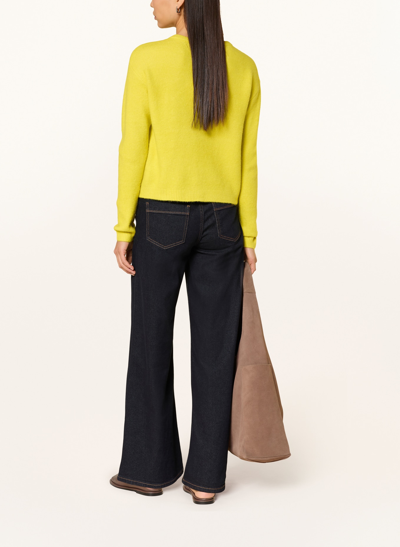 CARTOON cardigan: YELLOW