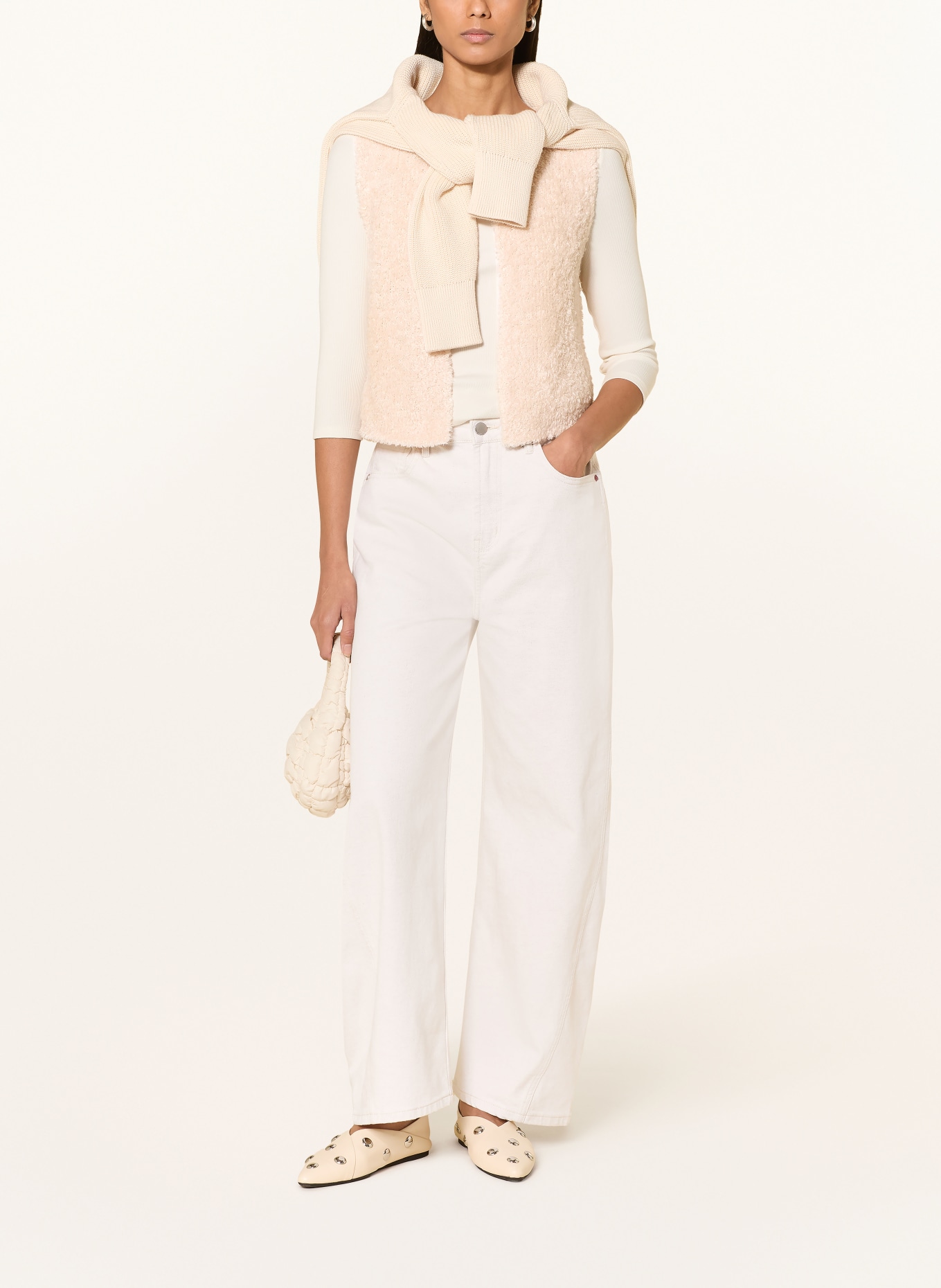 CARTOON Strickweste: CREME