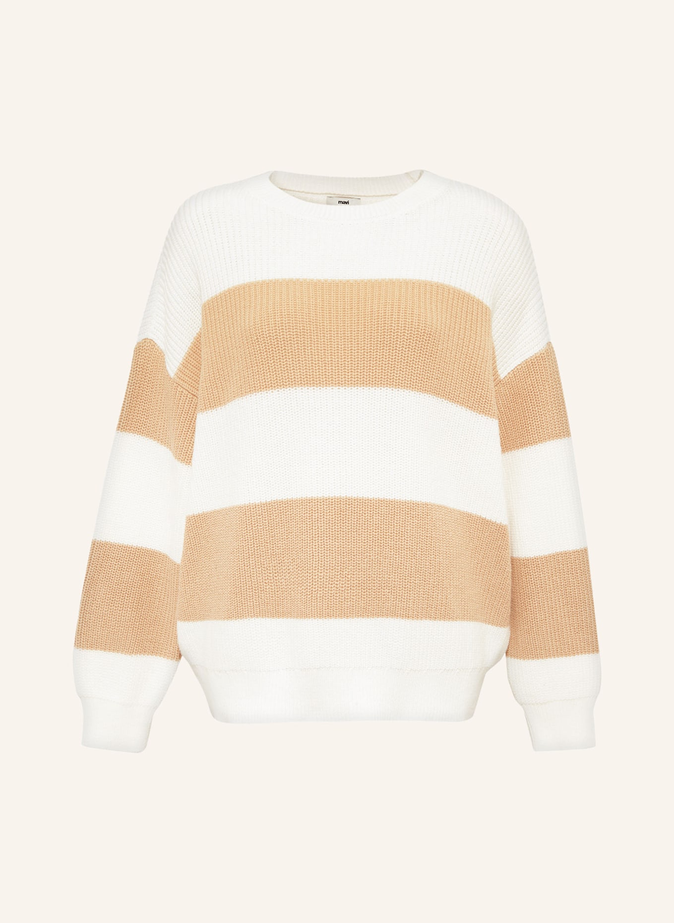 mavi sweater: WHITE / BEIGE