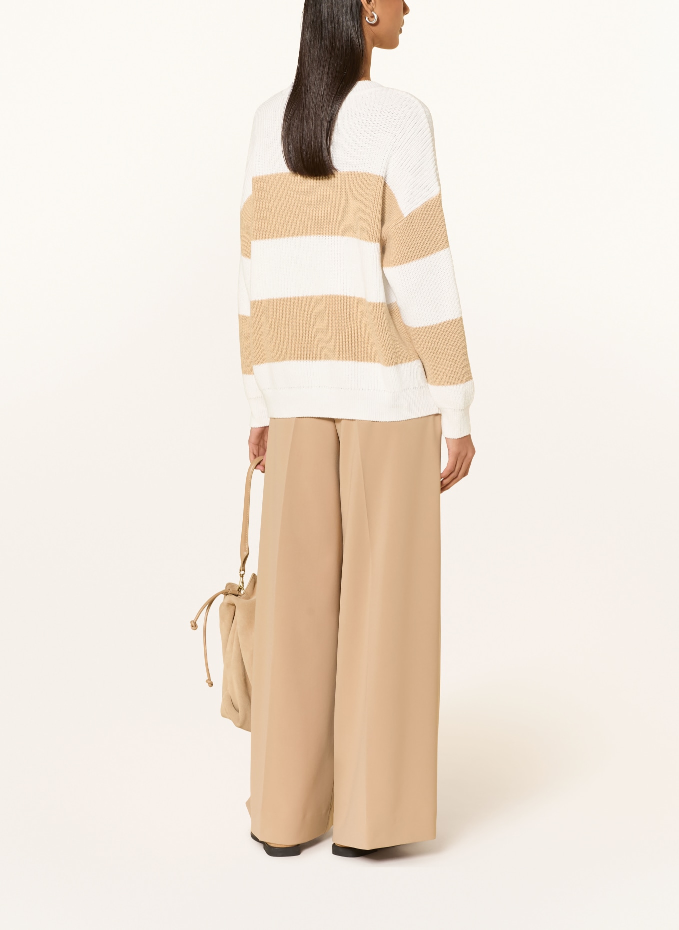 mavi sweater: WHITE / BEIGE