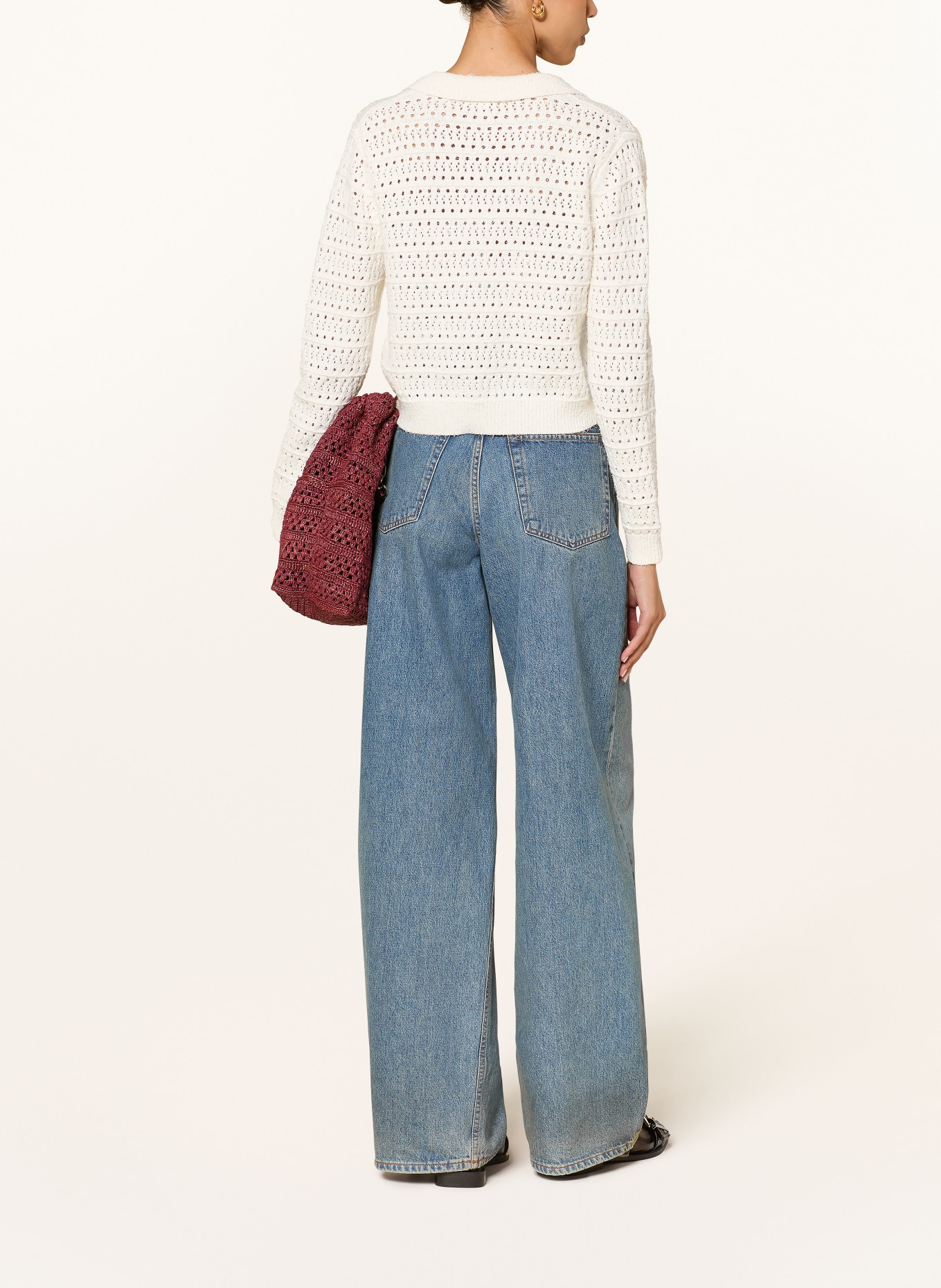 MRS & HUGS cardigan: BLANC