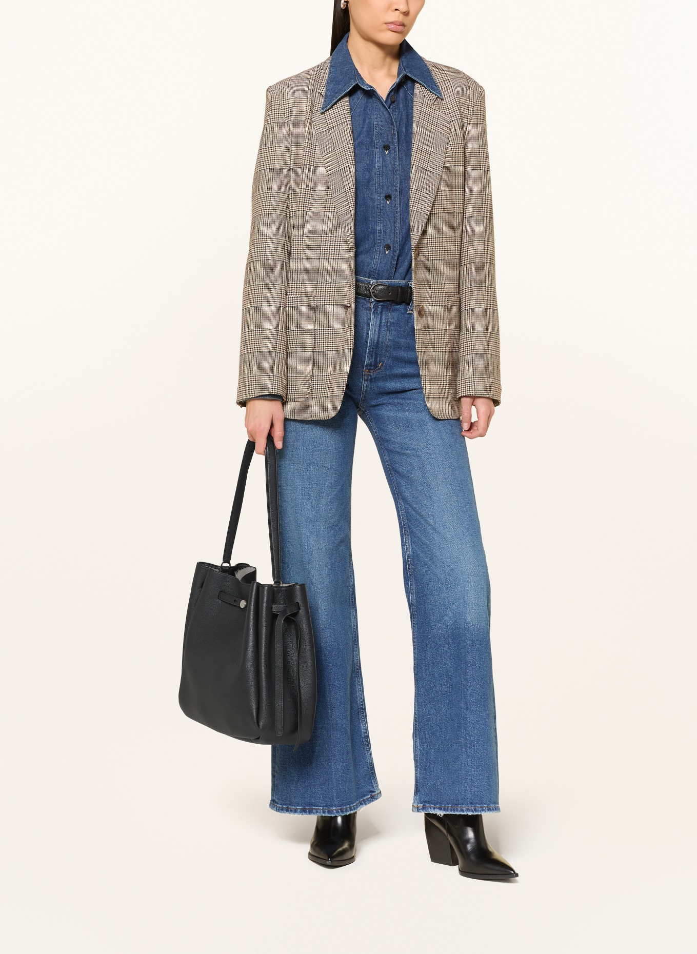 TORY BURCH Handtas ROMY LARGE: ZWART