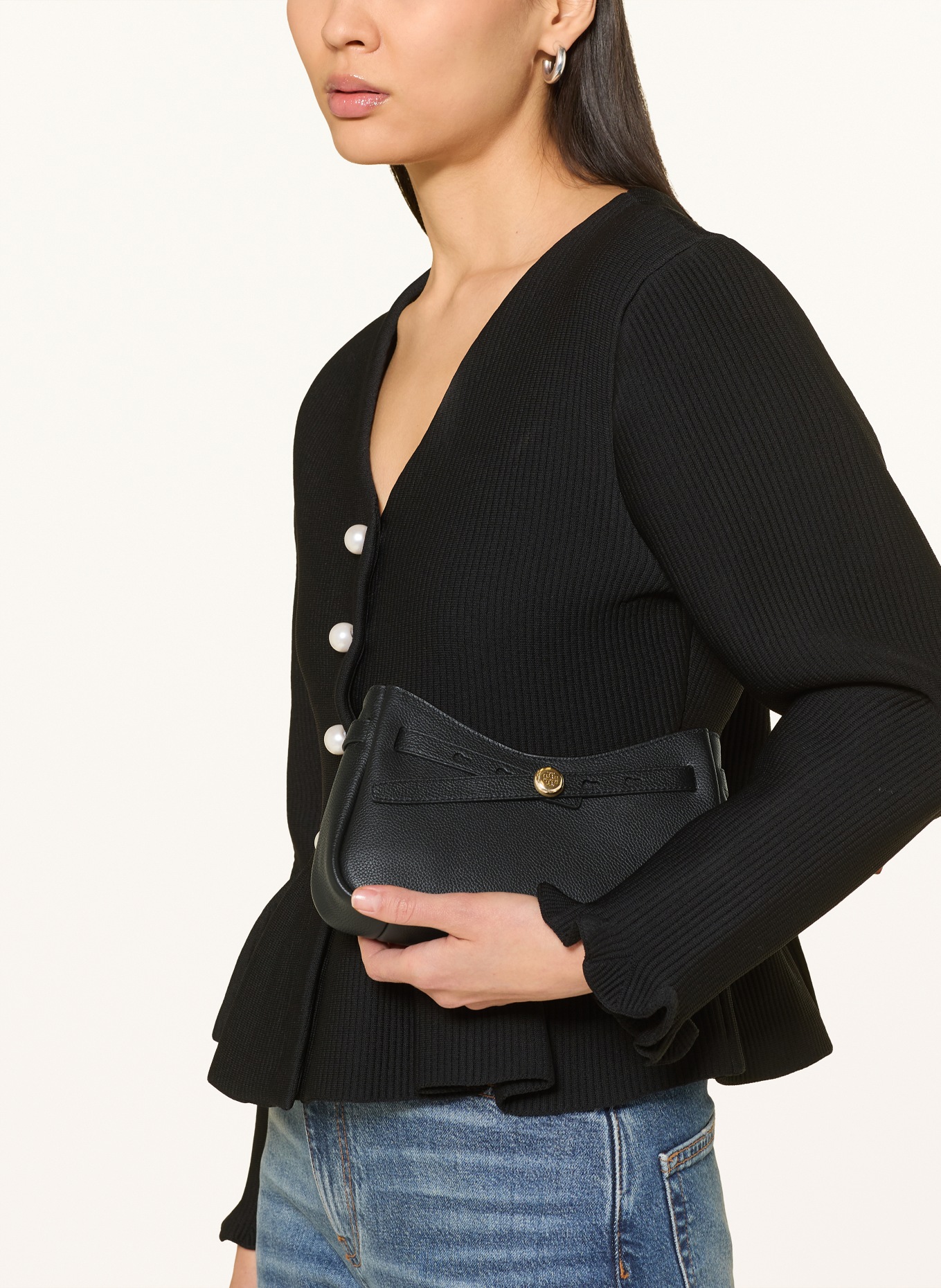 TORY BURCH Schoudertas ROMY: ZWART