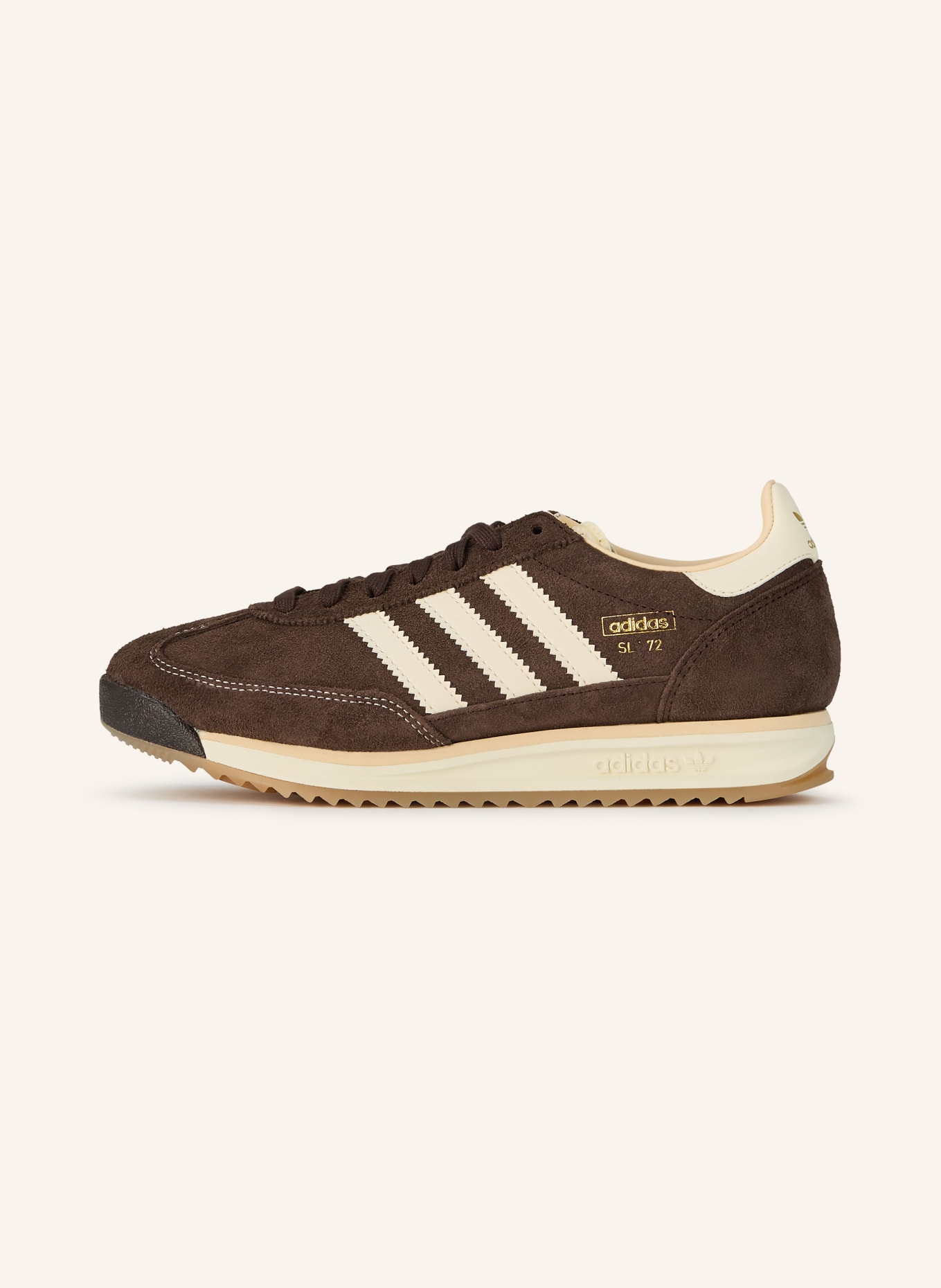 adidas Originals Sneaker SL 72 RS: DUNKELBRAUN / CREME