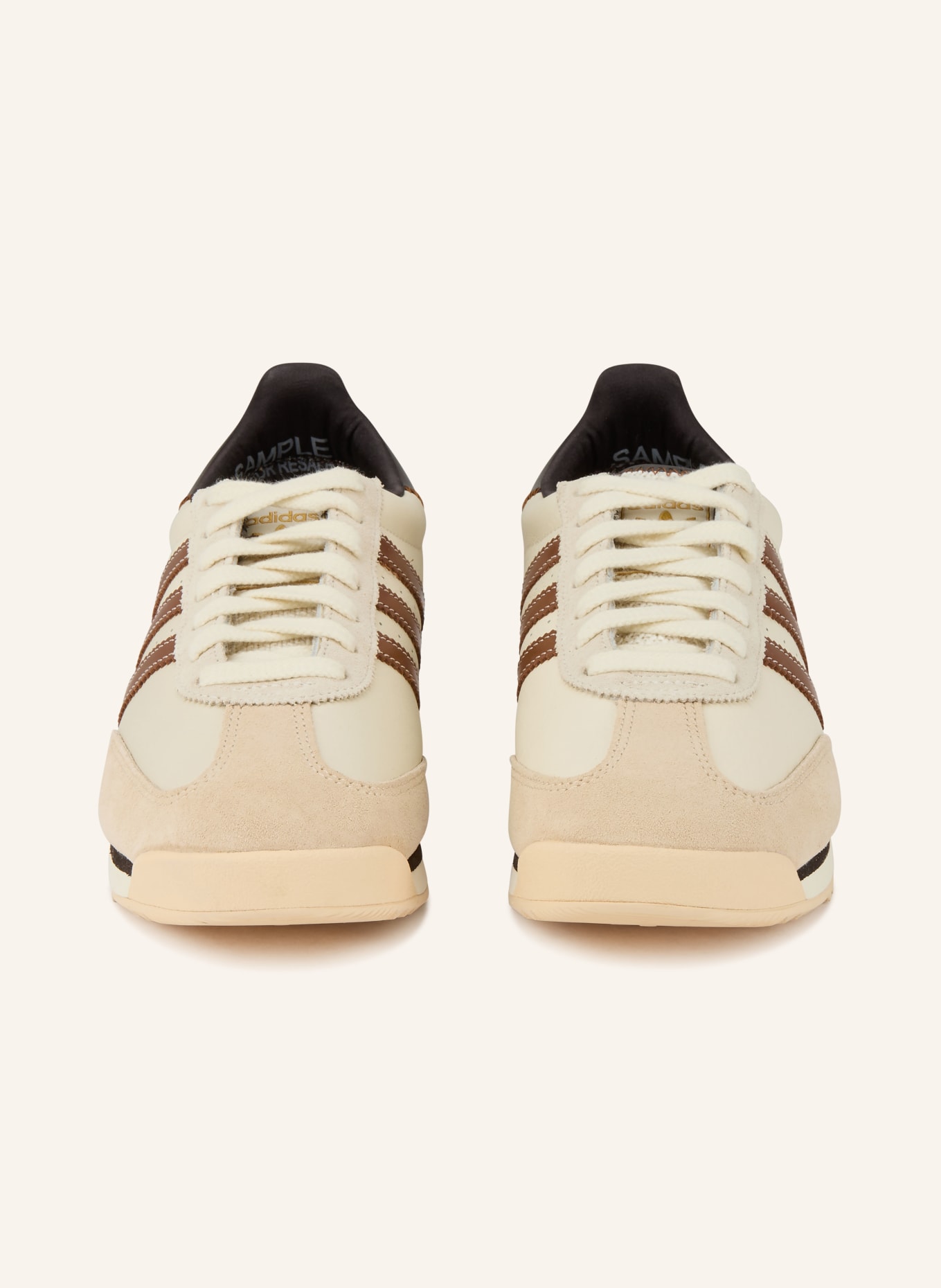 adidas Originals Sneaker SL 72 RS: CREAM / DARK BROWN / BROWN
