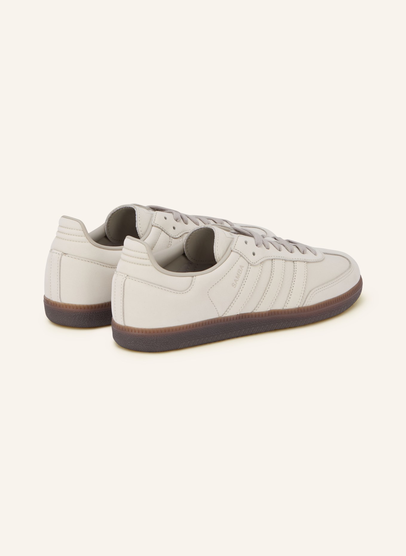 adidas Originals SAMBA OG sneaker: TAUPE / DARK BROWN