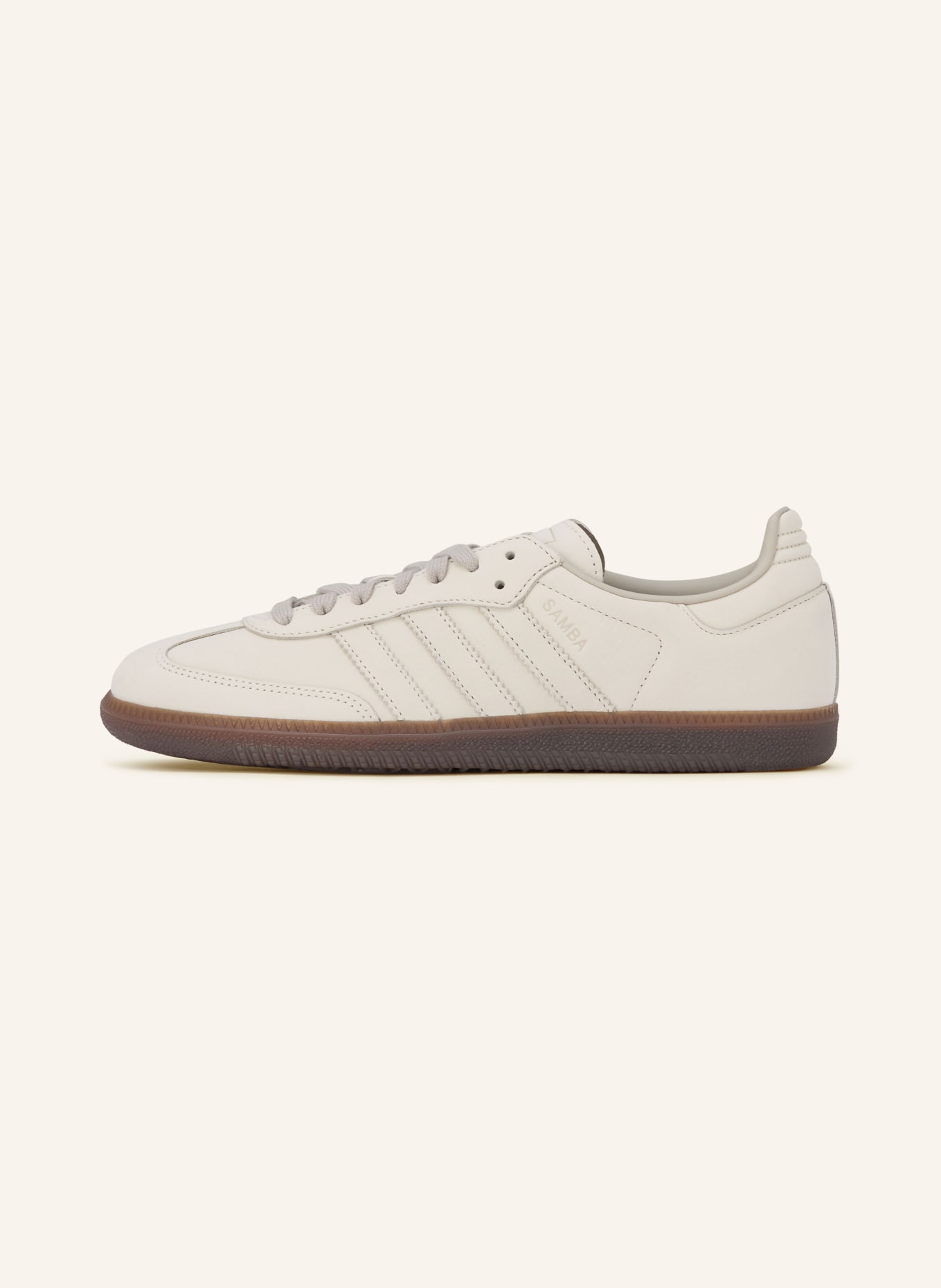 adidas Originals SAMBA OG sneaker: TAUPE / DARK BROWN