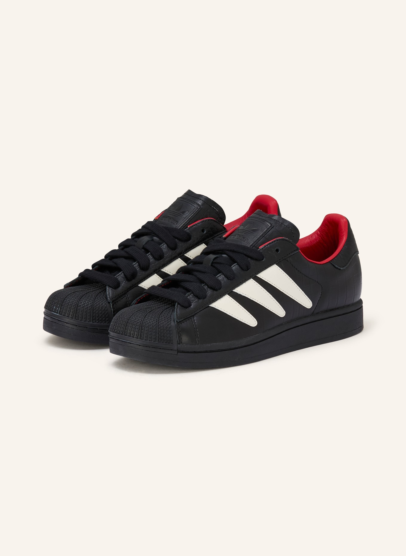 adidas Originals Sneaker SUPERSTAR II: SCHWARZ / WEISS