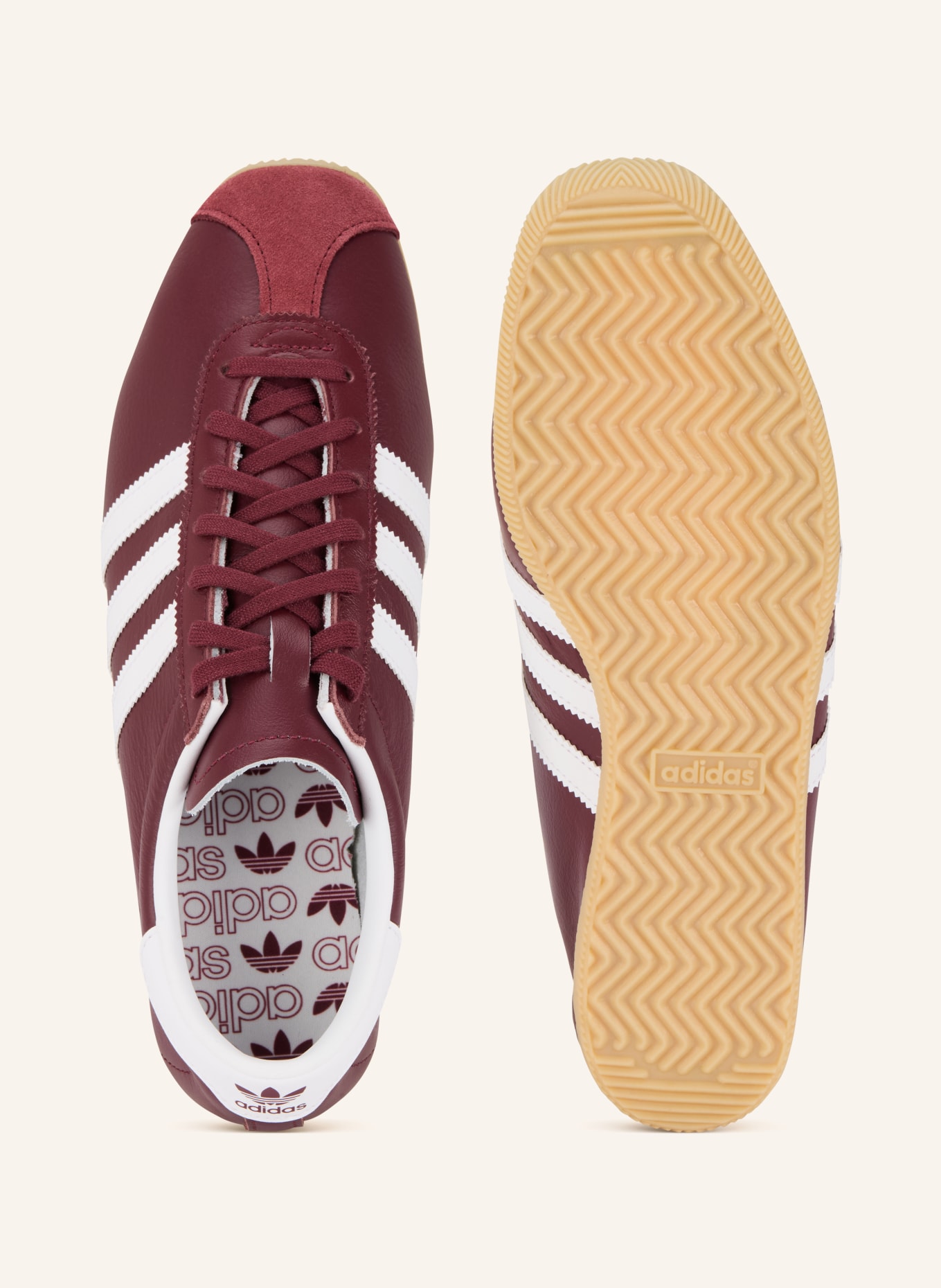 adidas Originals Sneaker PARIS: DUNKELROT / WEISS
