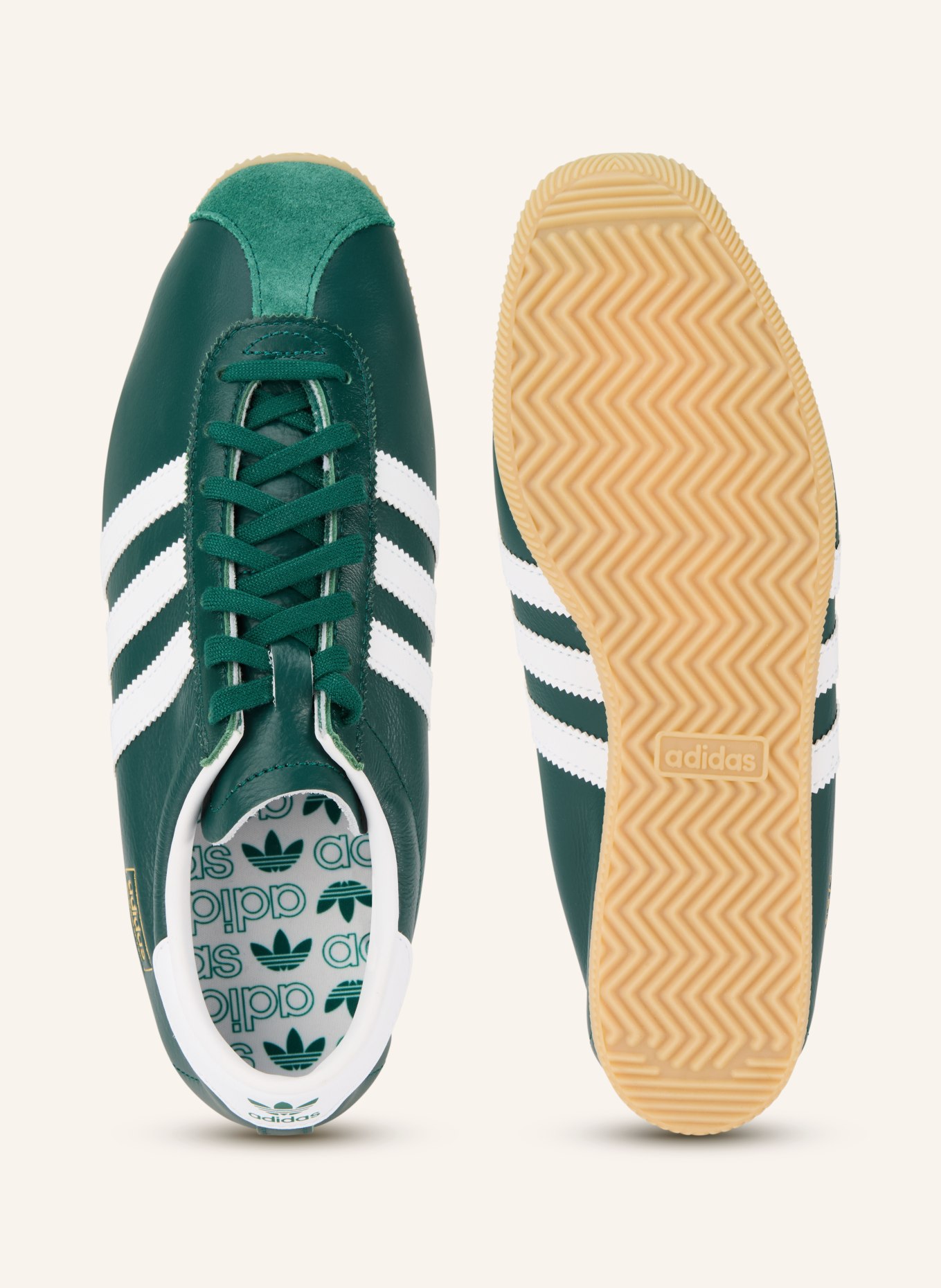 adidas Originals Sneaker PARIS: DUNKELGRÜN / WEISS