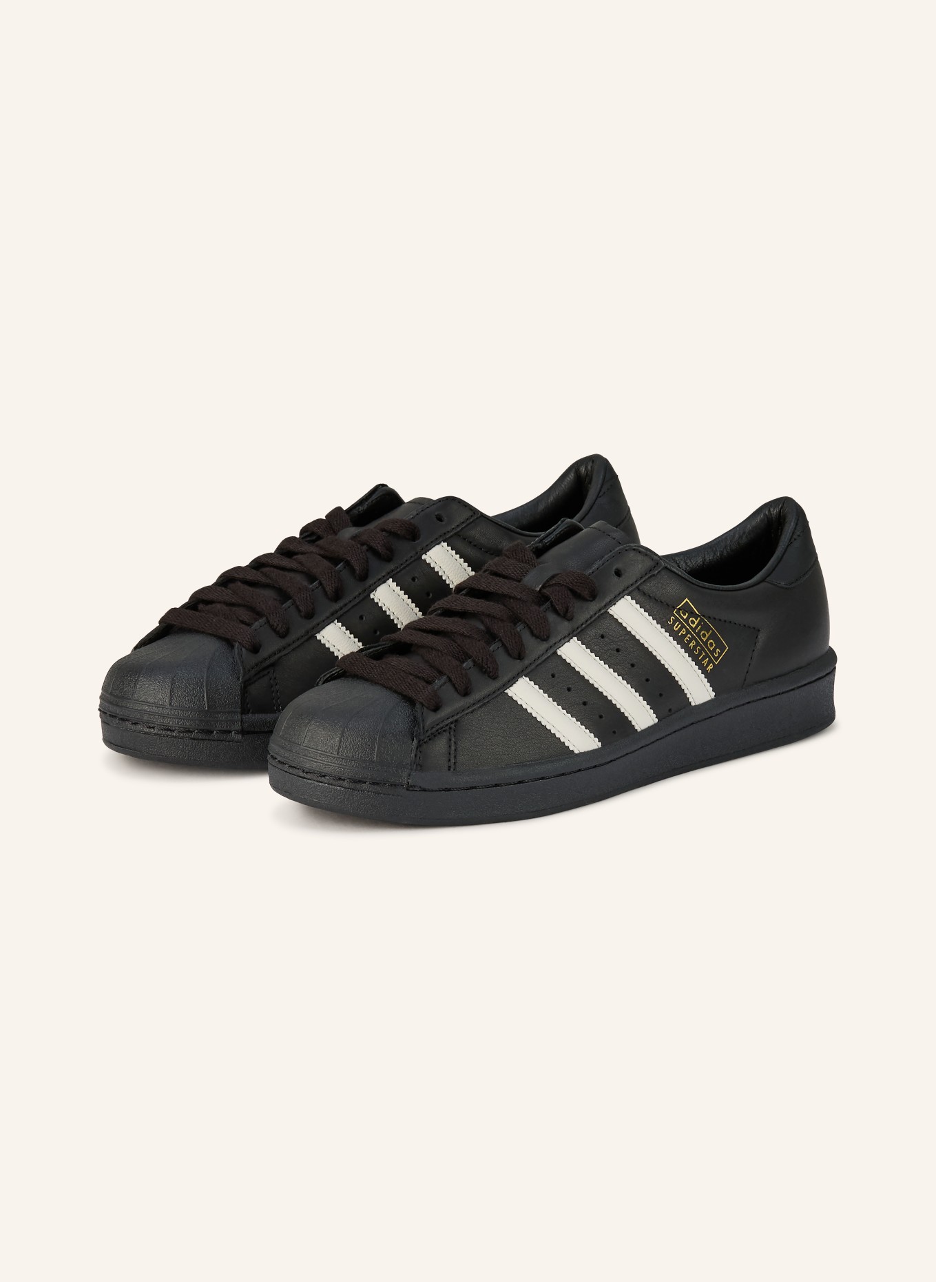 adidas Originals Sneaker SUPERSTAR VINTAGE: SCHWARZ / WEISS