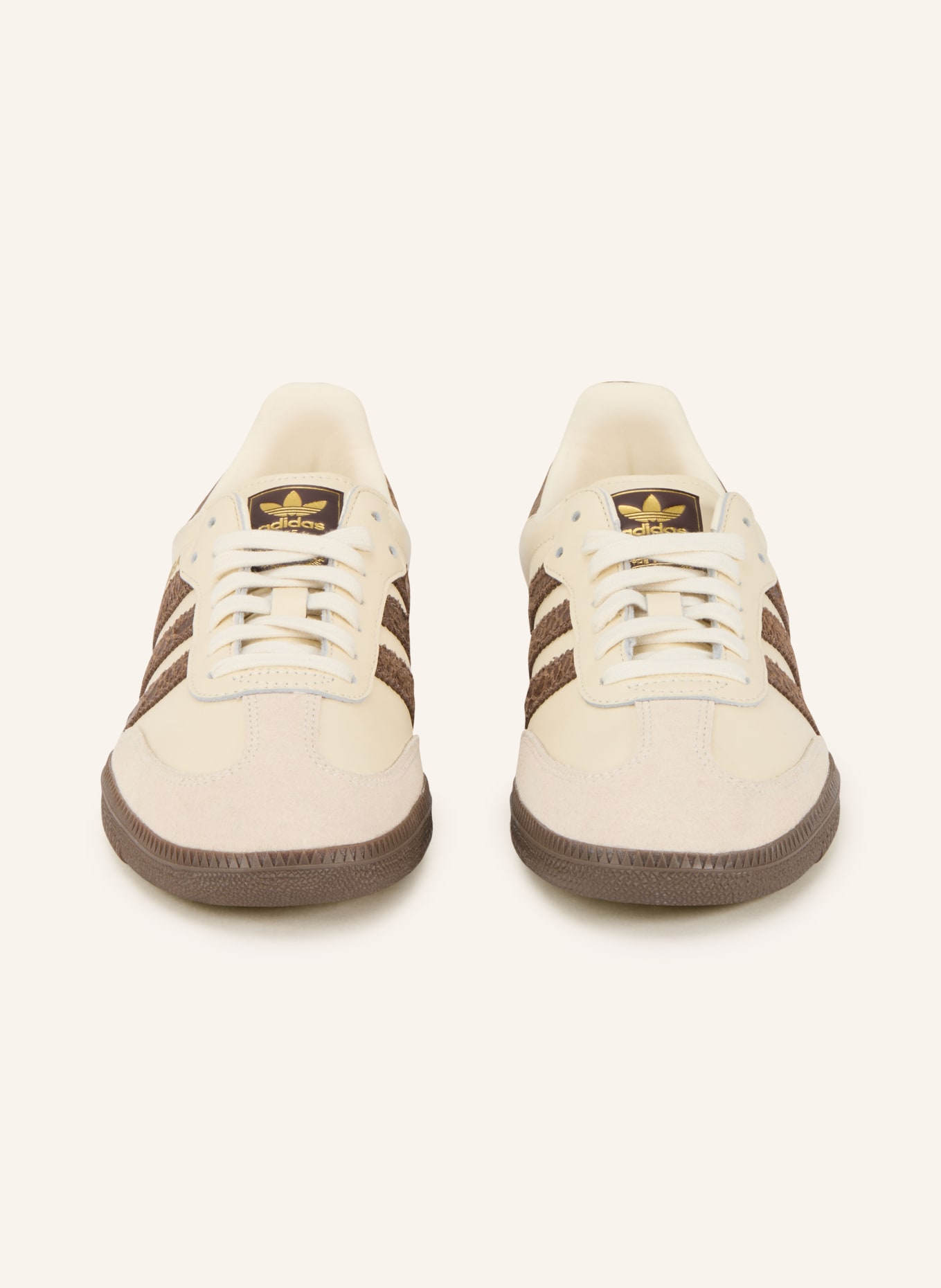 adidas Originals Sneaker SAMBA OG: BEIGE / DUNKELBRAUN / BRAUN