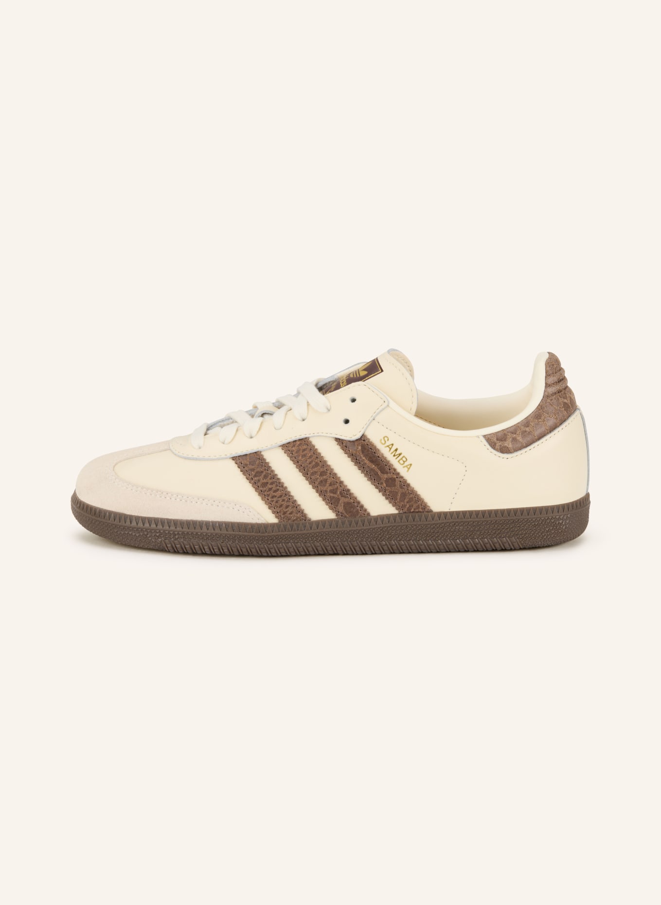 adidas Originals Sneaker SAMBA OG: BEIGE / DUNKELBRAUN / BRAUN