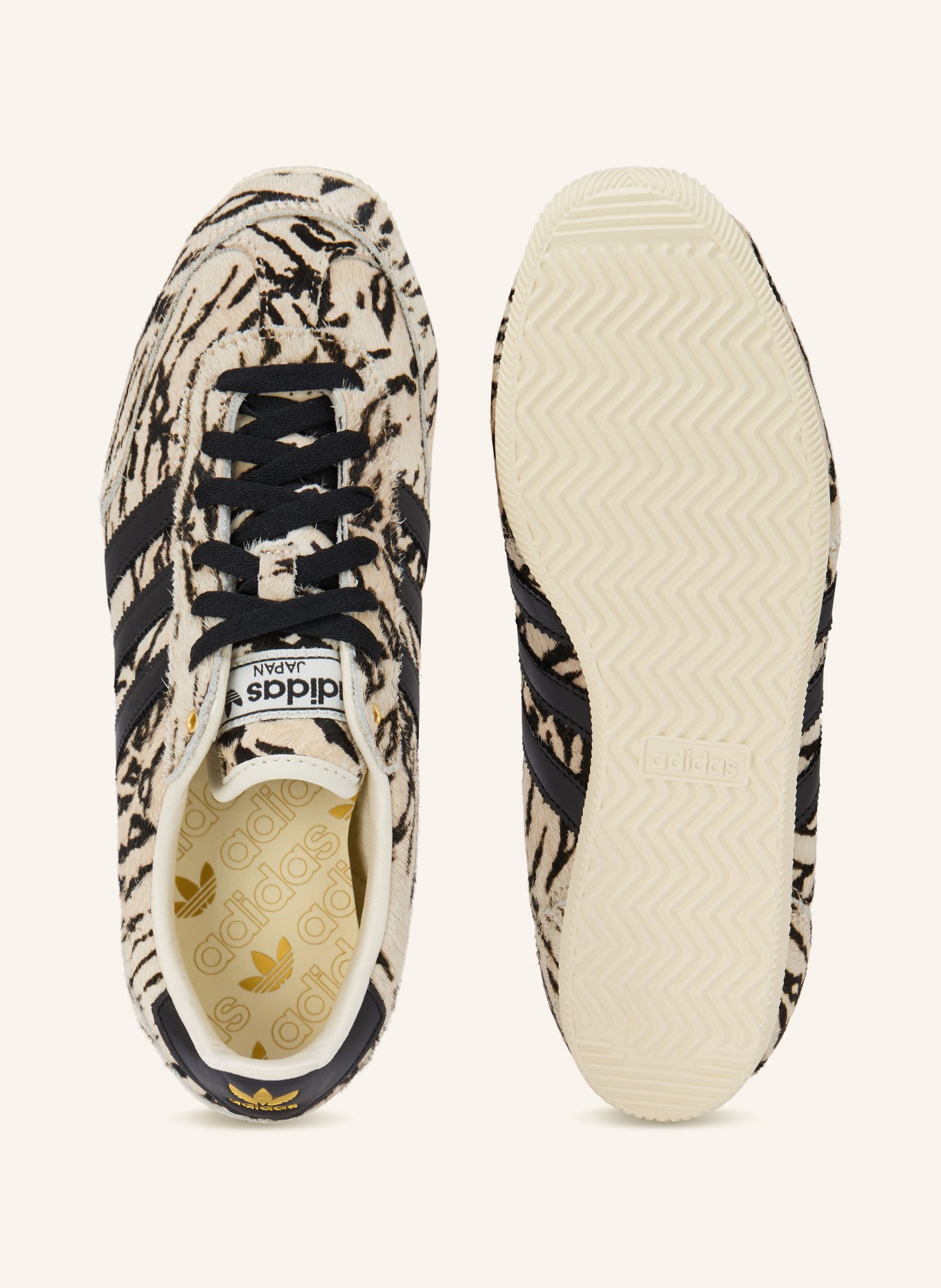 adidas Originals Sneaker JAPAN: BEIGE / DUNKELBRAUN / SCHWARZ