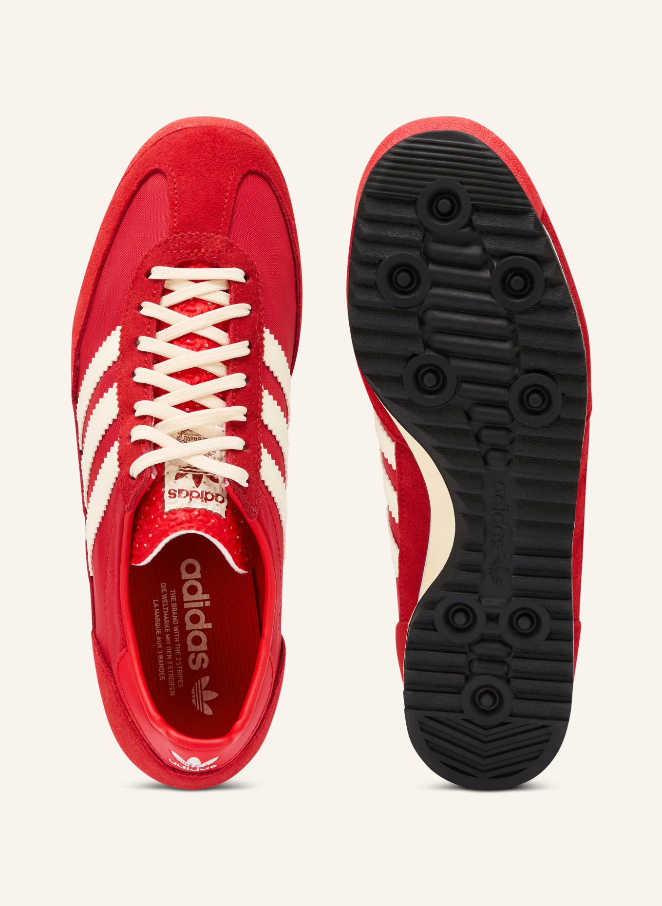 adidas Originals Sneaker SL 72 OG: RED / WHITE