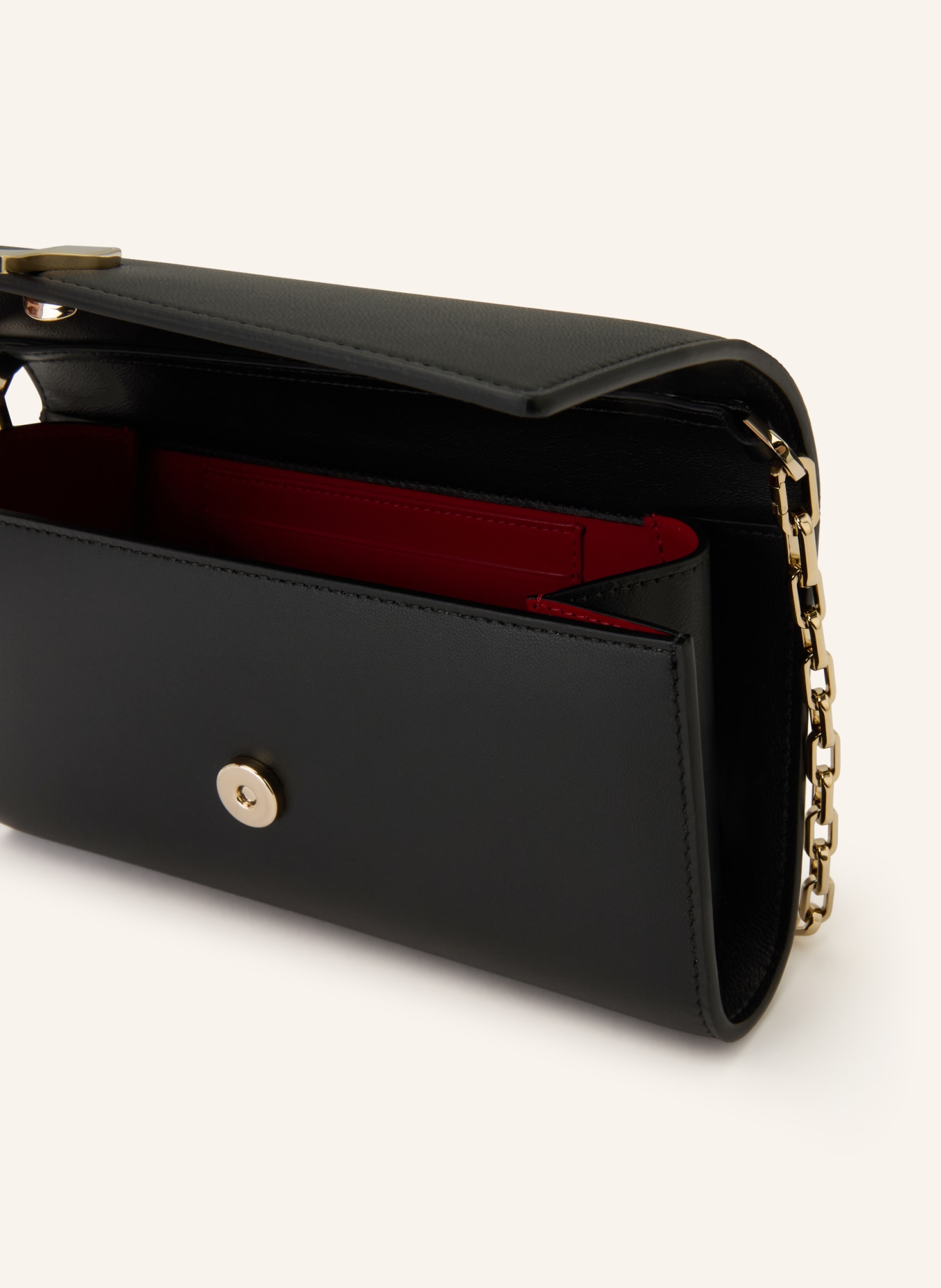 Christian Louboutin BETTINA crossbody purse: BLACK