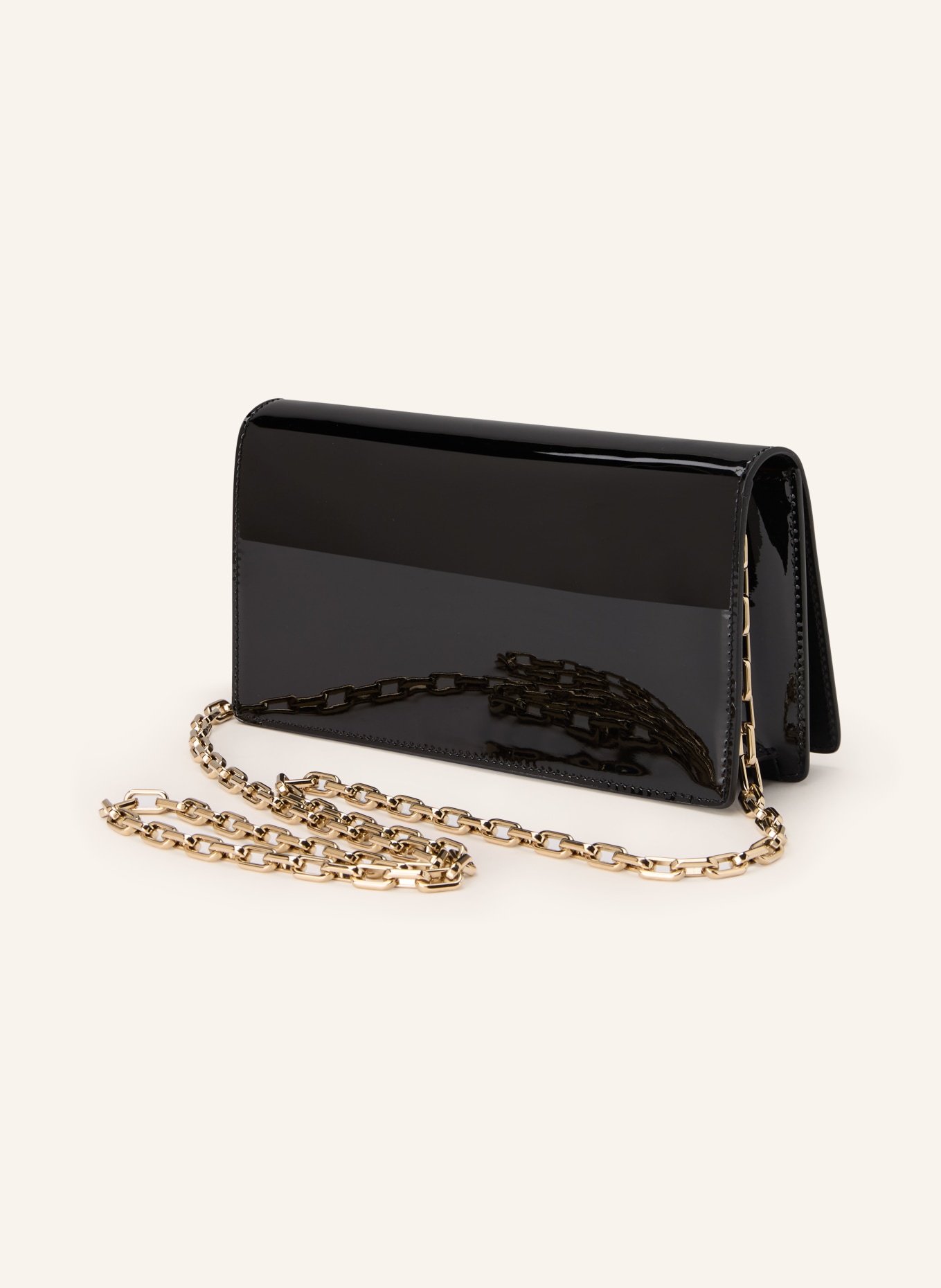 Christian Louboutin Schultertasche BETTINA: SCHWARZ / GOLD