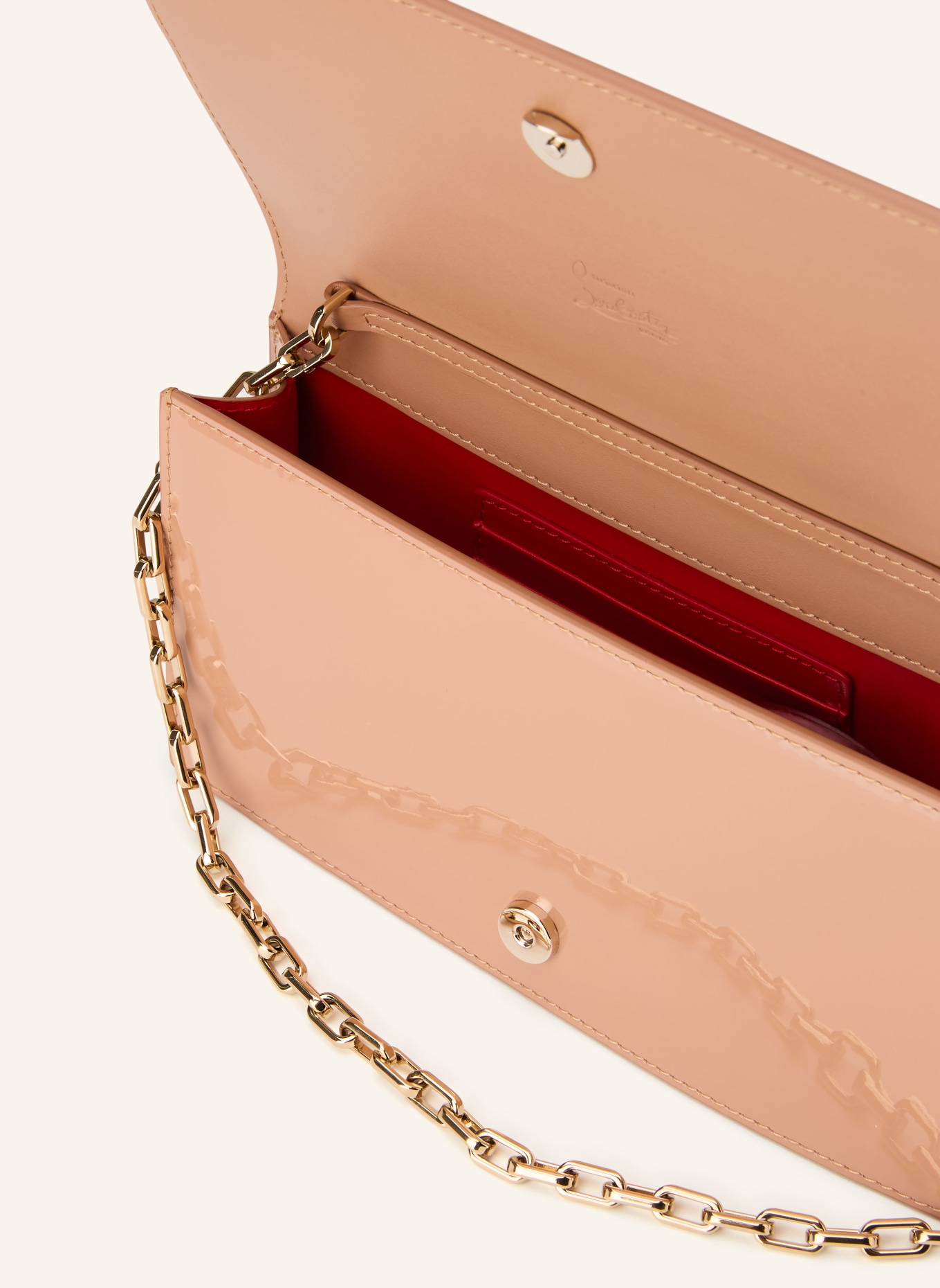 Christian Louboutin BETTINA shoulder bag: LIGHT BROWN